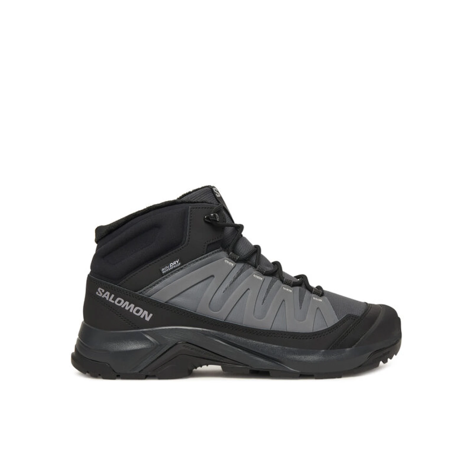 Salomon Trekking čevlji X-Adventure Coldrush Waterproof L47856000 Siva · záber 2