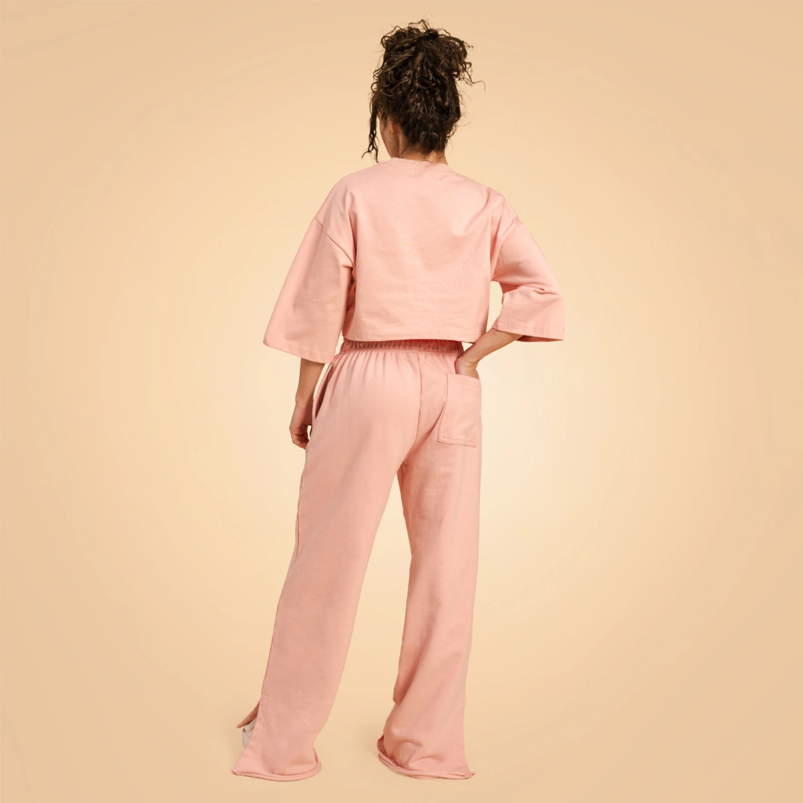 BeastPink Ženske dolge hlače Serenity Pink · záber 6