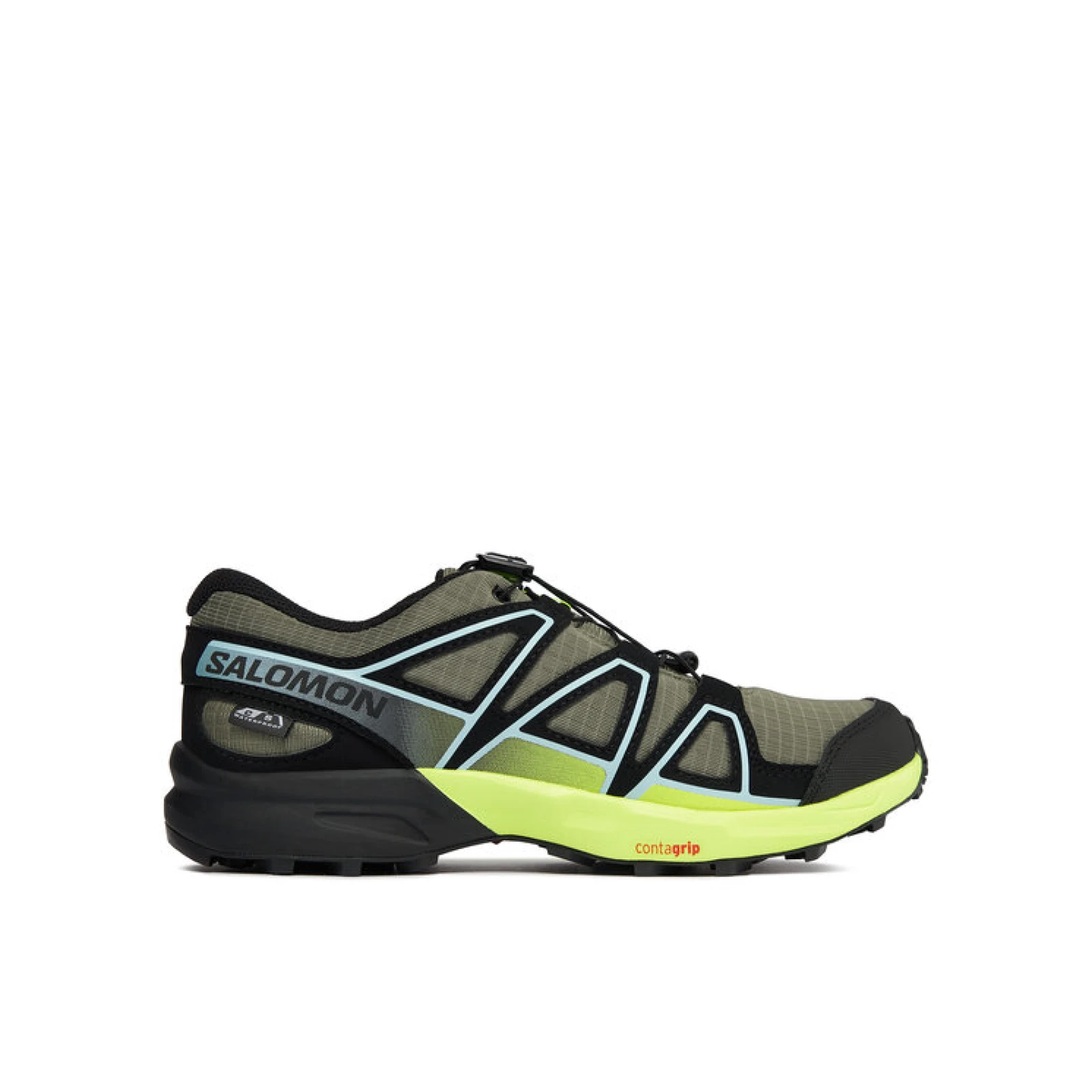 Tekaški čevlji Salomon Speedcross Climasalomon™ Waterproof L47278900 Zelena · záber 5