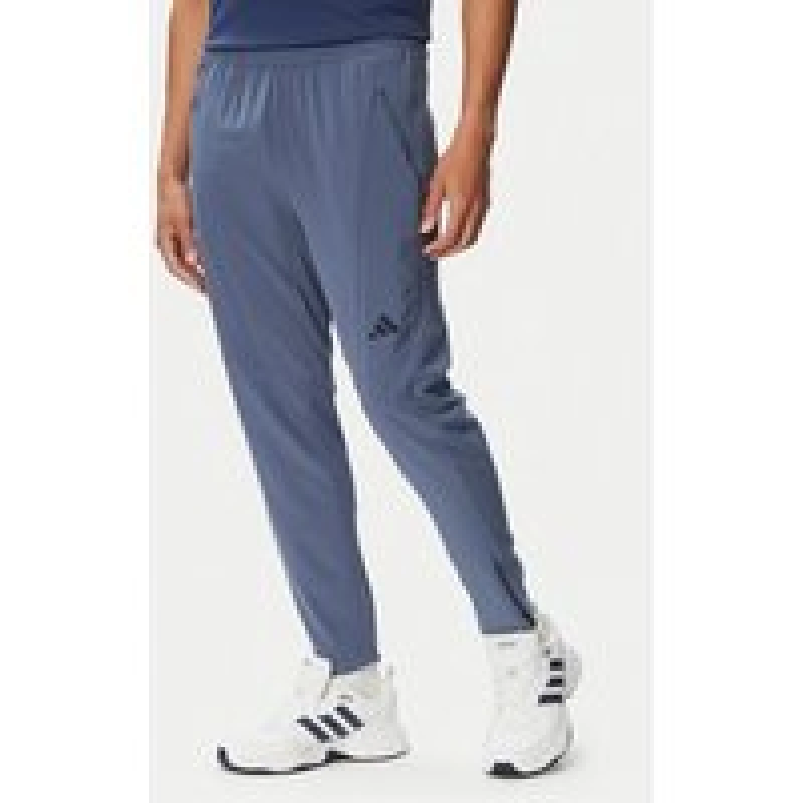 adidas Spodnji del trenirke D4T Workout KS6397 Modra Regular Fit · záber 1