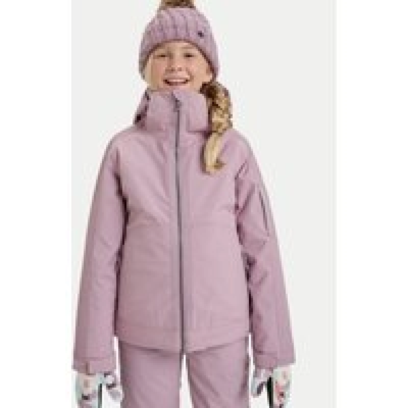 Roxy Jakna za snowboard Meade ERGTJ03196 Roza Regular Fit · záber 1