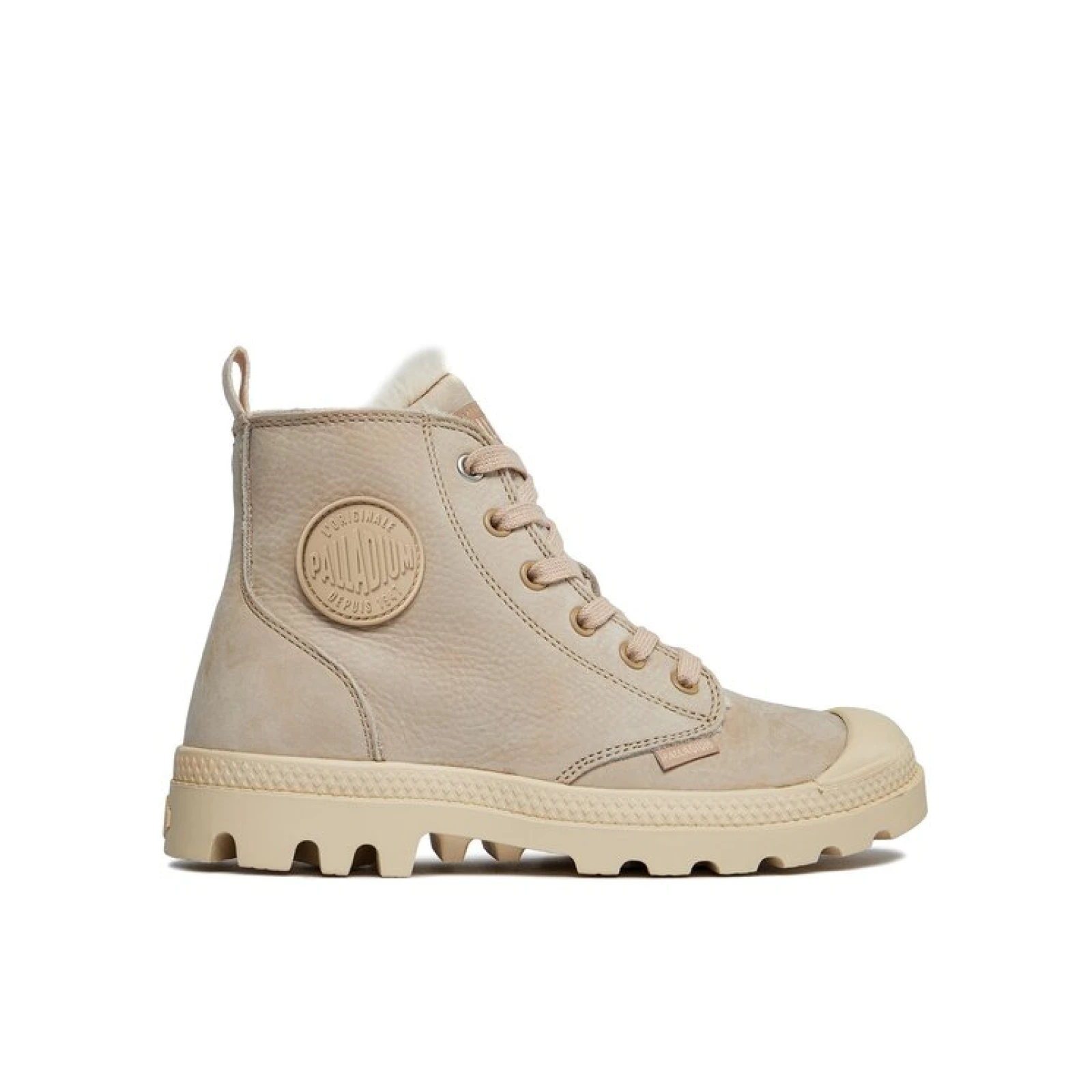 Palladium Pohodni čevlji Pampa Hi Zip Wl 95982-271-M Bež · záber 2