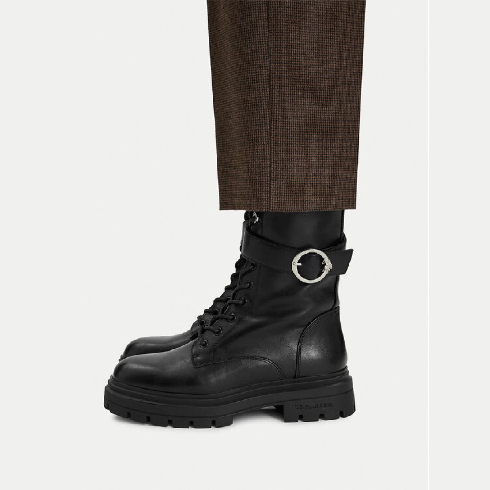 U.S. Polo Assn. Pohodni čevlji EO-SVETA002W/GY1 Črna · záber 2