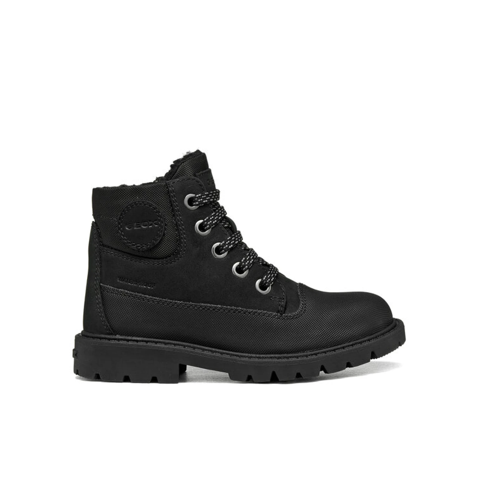 Geox Pohodni čevlji J Shaylax Boy Wpf J66HDB 032FU C9999 S Črna · záber 2