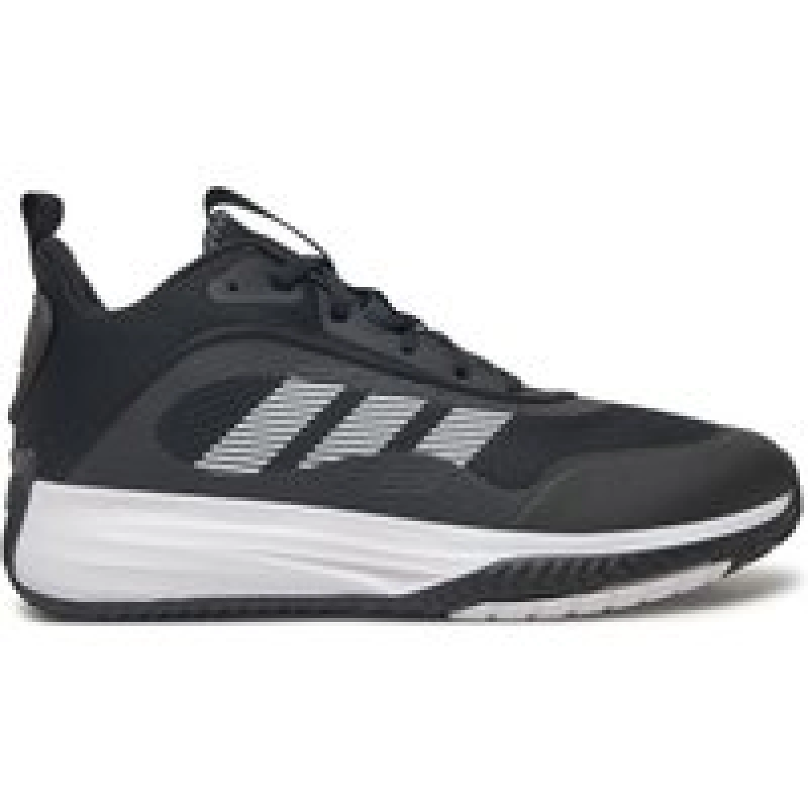 Čevlji za košarko adidas Own the Game 3 IF4568 Črna - Velikost: 42 | Barva: čierna | Starostna skupina: Odrasli | Spol: Moški · záber 1