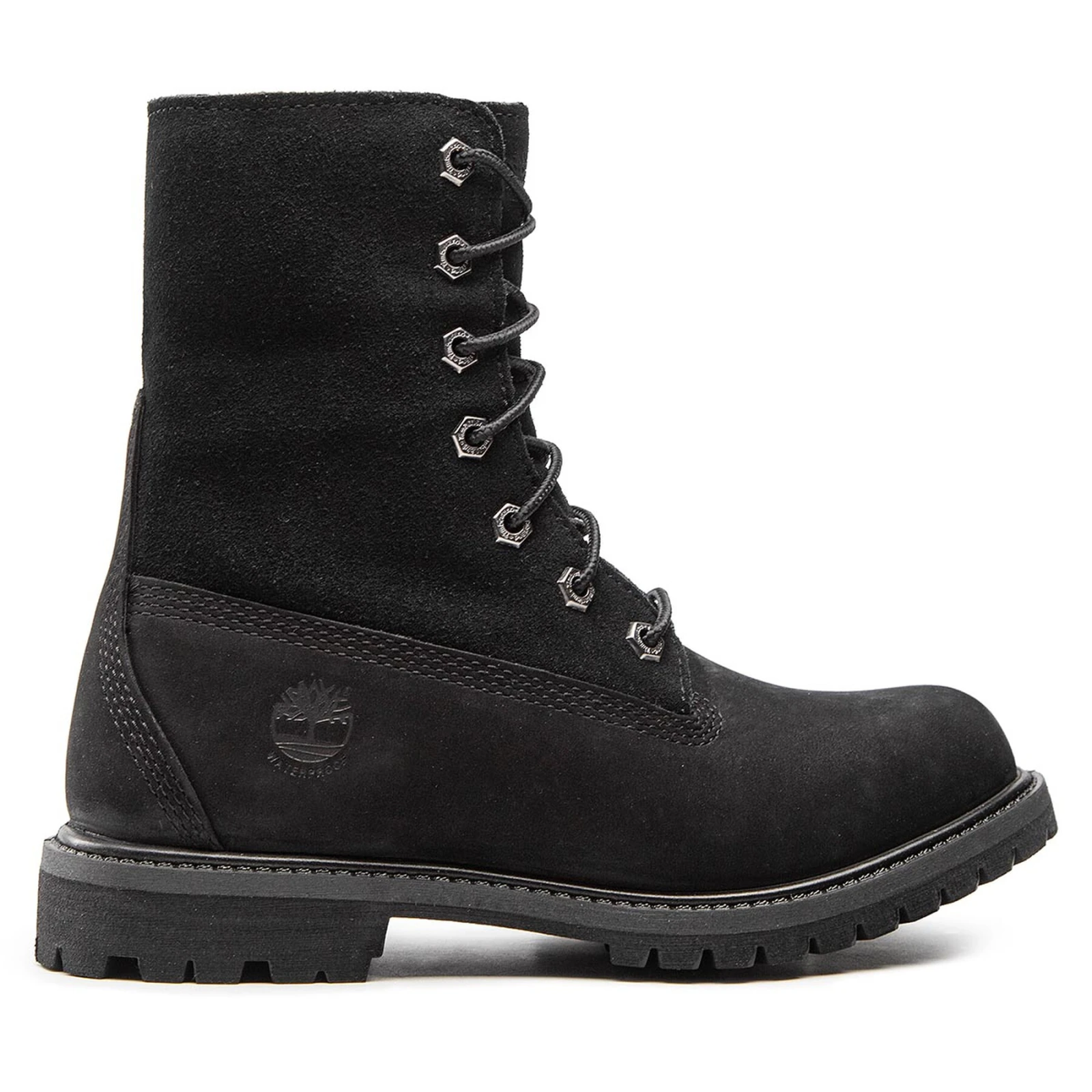 Pohodni čevlji Timberland Authentic Teddy Fleece W TB08149A001 Črna - Velikost: 37,5 | Barva: čierna | Starostna skupina: Odrasli | Spol: Ženski · záber 2