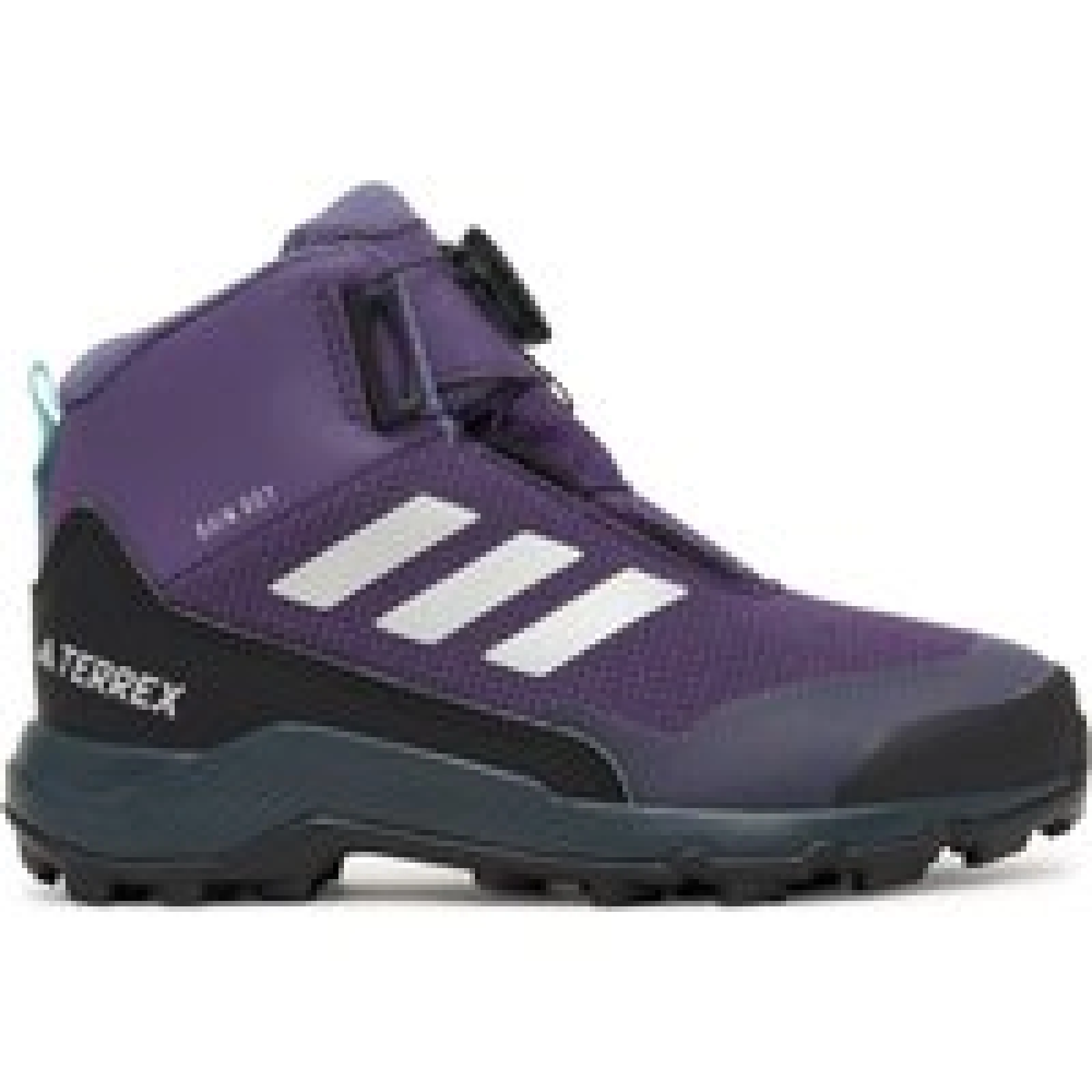 Trekking čevlji adidas Terrex Winter Mid BOA RAIN.RDY Hiking JS2970 Vijolična - Velikost: 39 ⅓ | Barva: fialová | Starostna skupina: Odrasli | Spol: Ženski · záber 1