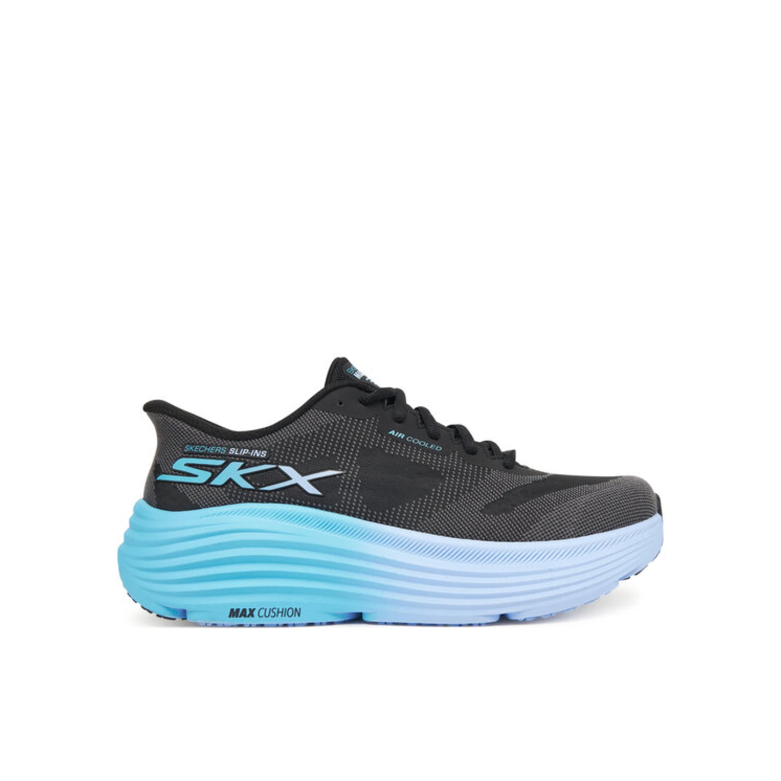 Skechers Tekaški čevlji Max Cushioning Endeavour 129473/BKBL Črna · záber 2