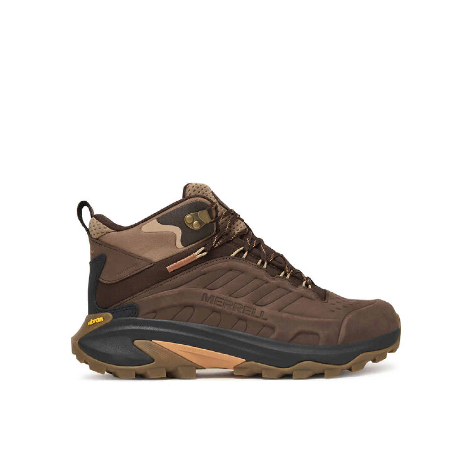 Merrell Trekking čevlji Moab Speed 2 Leather MID Waterproof J038041 Rjava - Velikost: 43,5 | Barva: hnedá | Starostna skupina: Odrasli | Spol: Moški · záber 2