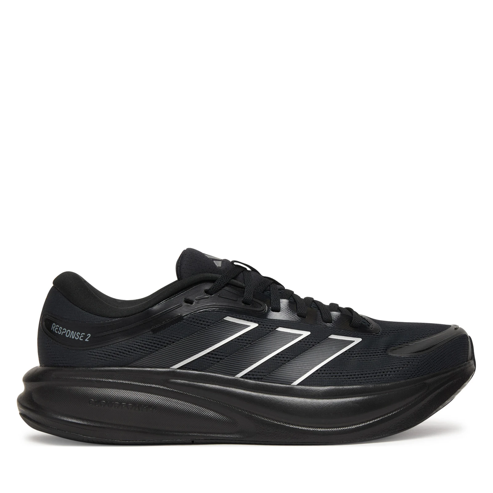Tekaški čevlji adidas Response 2 KJ1750 Črna - Velikost: 45 ⅓ | Barva: čierna | Starostna skupina: Odrasli | Spol: Moški · záber 2