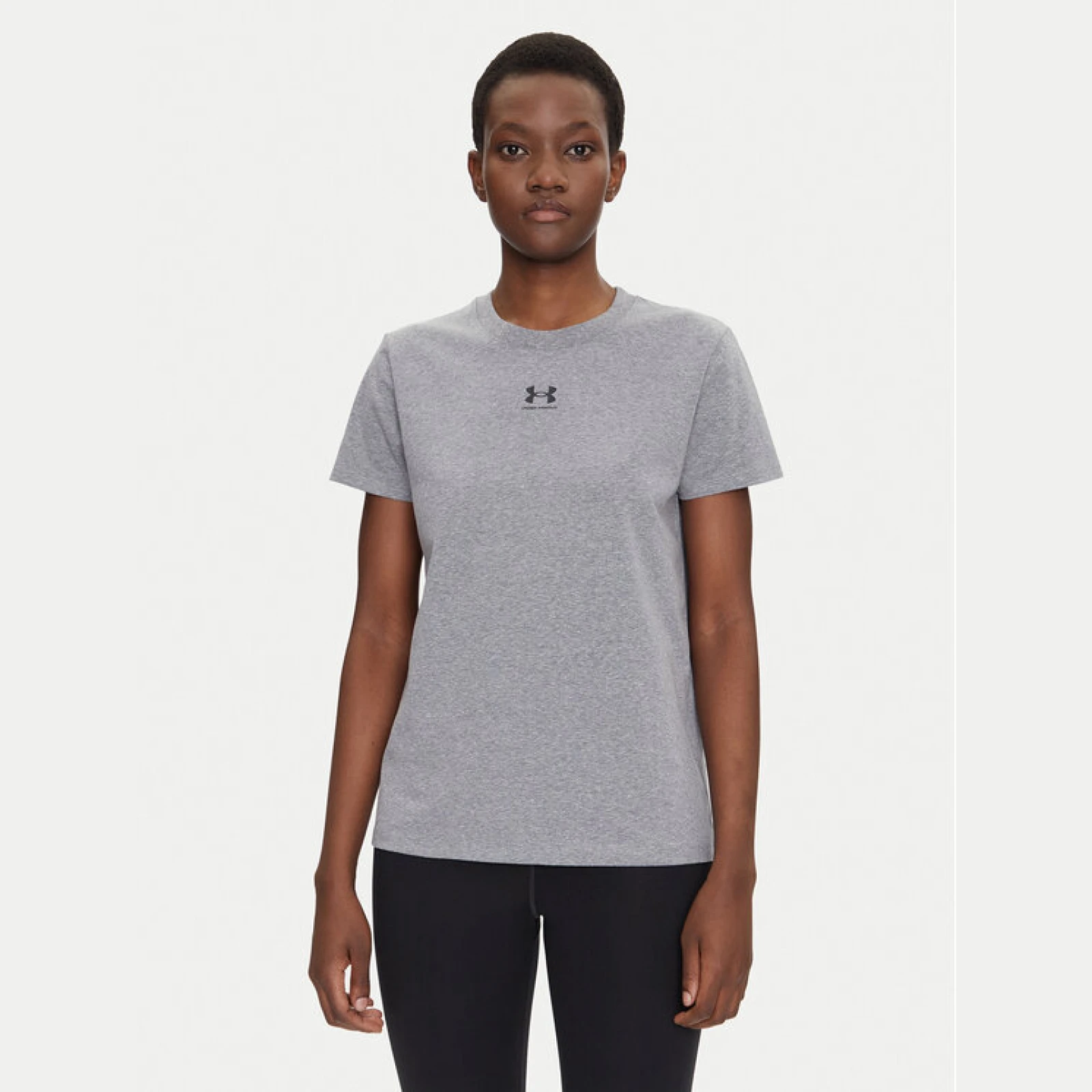Under Armour Športna majica Rival Core 1383648 Siva Regular Fit · záber 2
