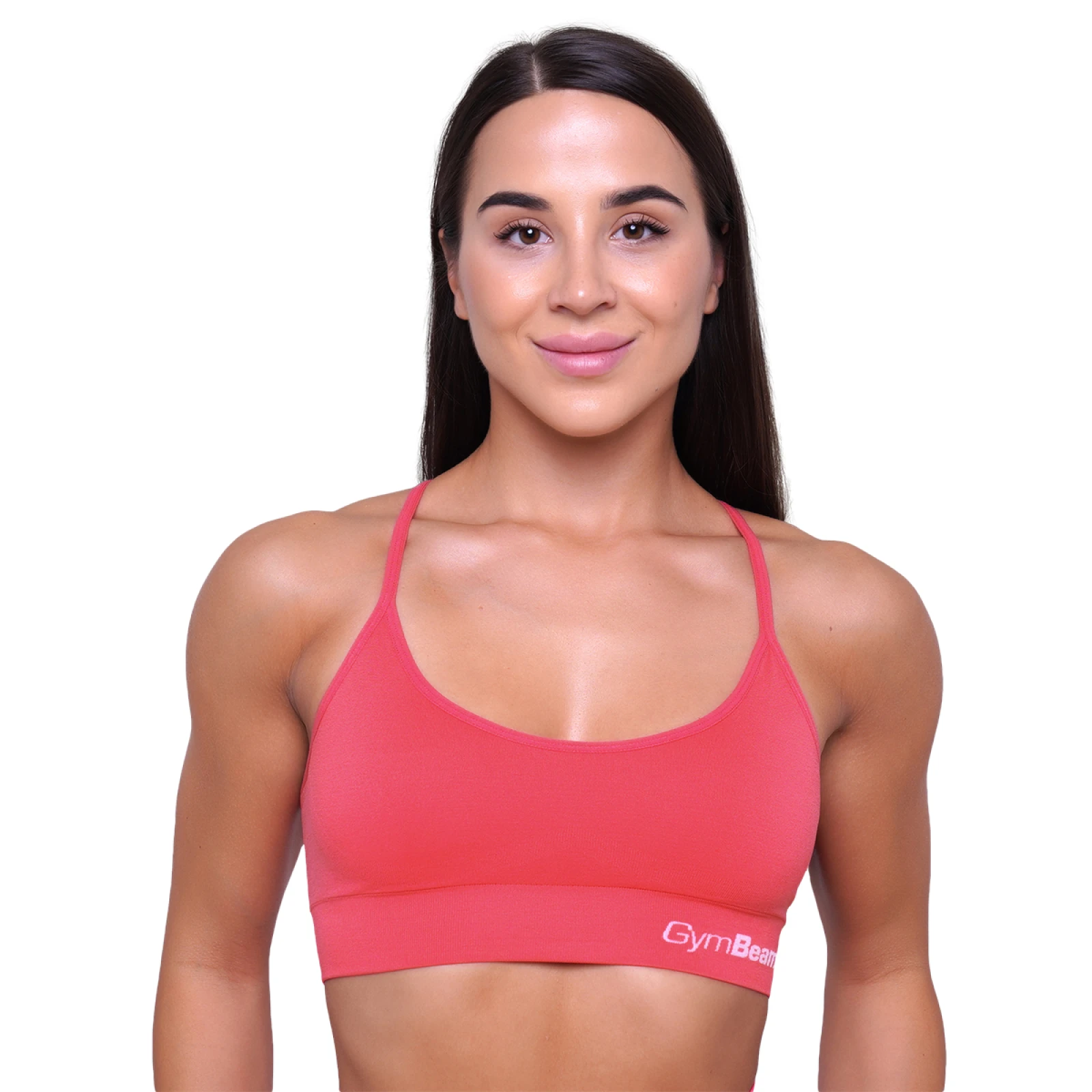GymBeam Športni nedrček String Pink - Velikost: S | Barva: ružová | Starostna skupina: Odrasli | Teža: 0,06 g · záber 6