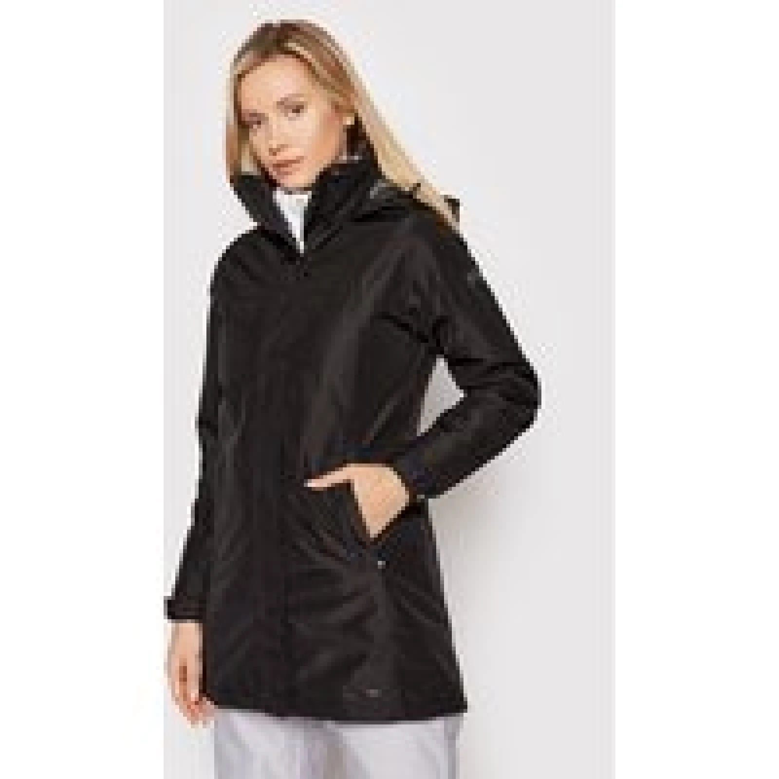 Helly Hansen Dežna jakna Aden 62649 Črna Regular Fit - Velikost: S | Barva: čierna | Starostna skupina: Odrasli | Spol: Ženske · záber 1