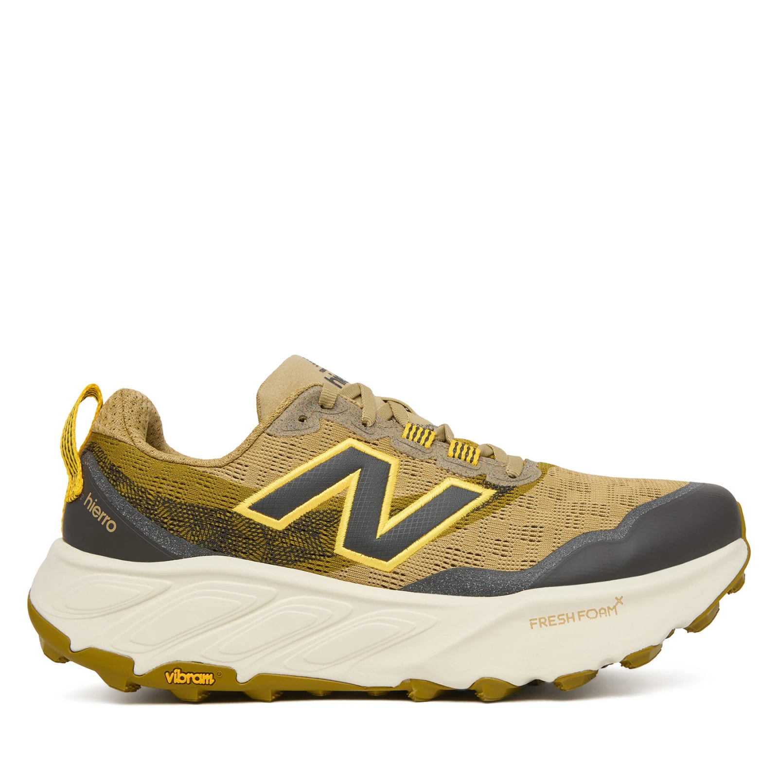Tekaški čevlji New Balance X Hierro V9 MHIER4MG Svetlo rjava - Velikost: 45 ½ | Barva: hnedá | Starostna skupina: Odrasli | Spol: Moški · záber 2