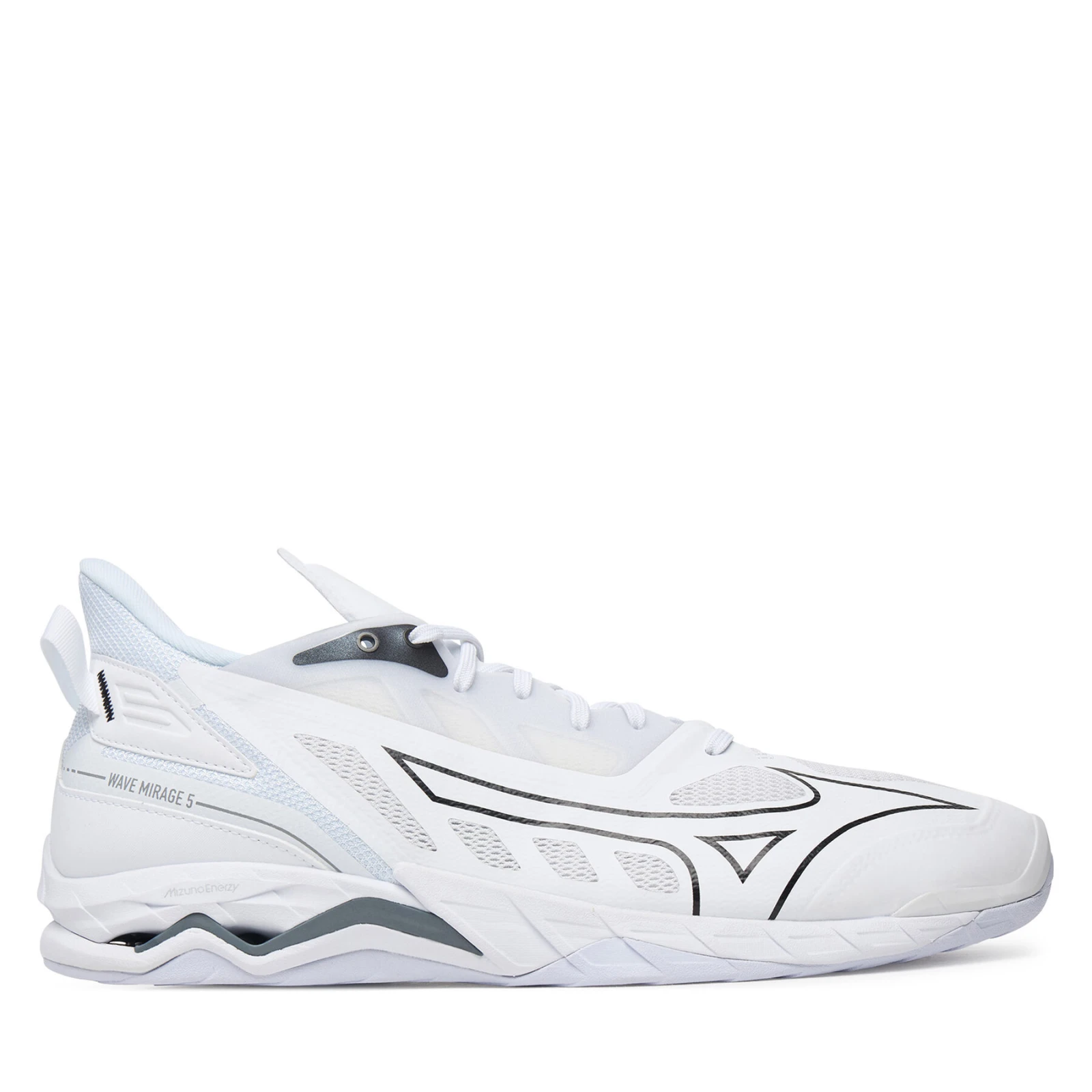 Čevlji za športe v zaprtih prostorih Mizuno Wave Mirage 5 X1GA2350 Bela · záber 2