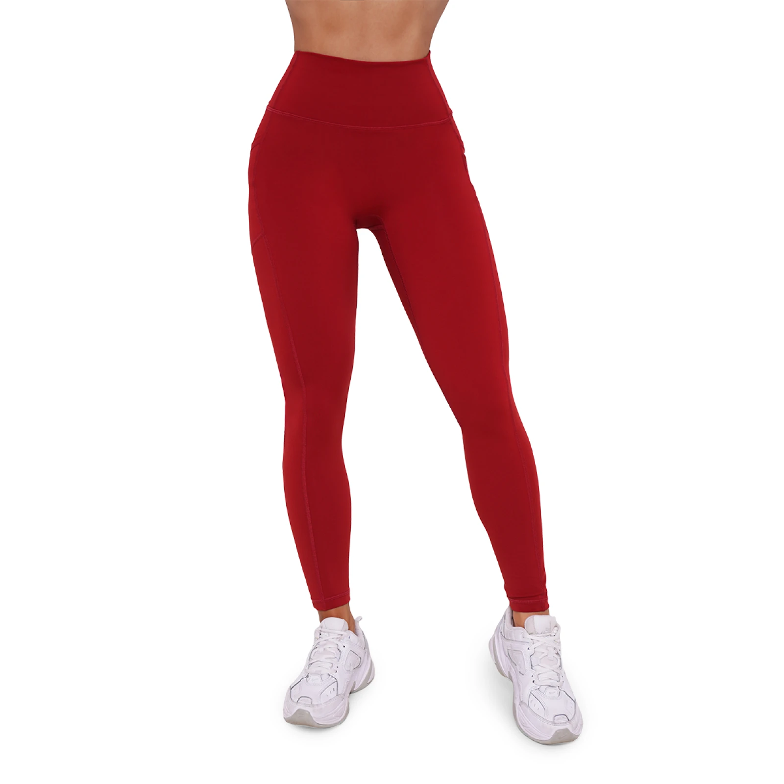 GymBeam Ženske pajkice Ignite Dark Red - Velikost: XS | Barva: červená | Starostna skupina: Odrasli | Teža: 0,16 g | Pakiranje: 80 · záber 6