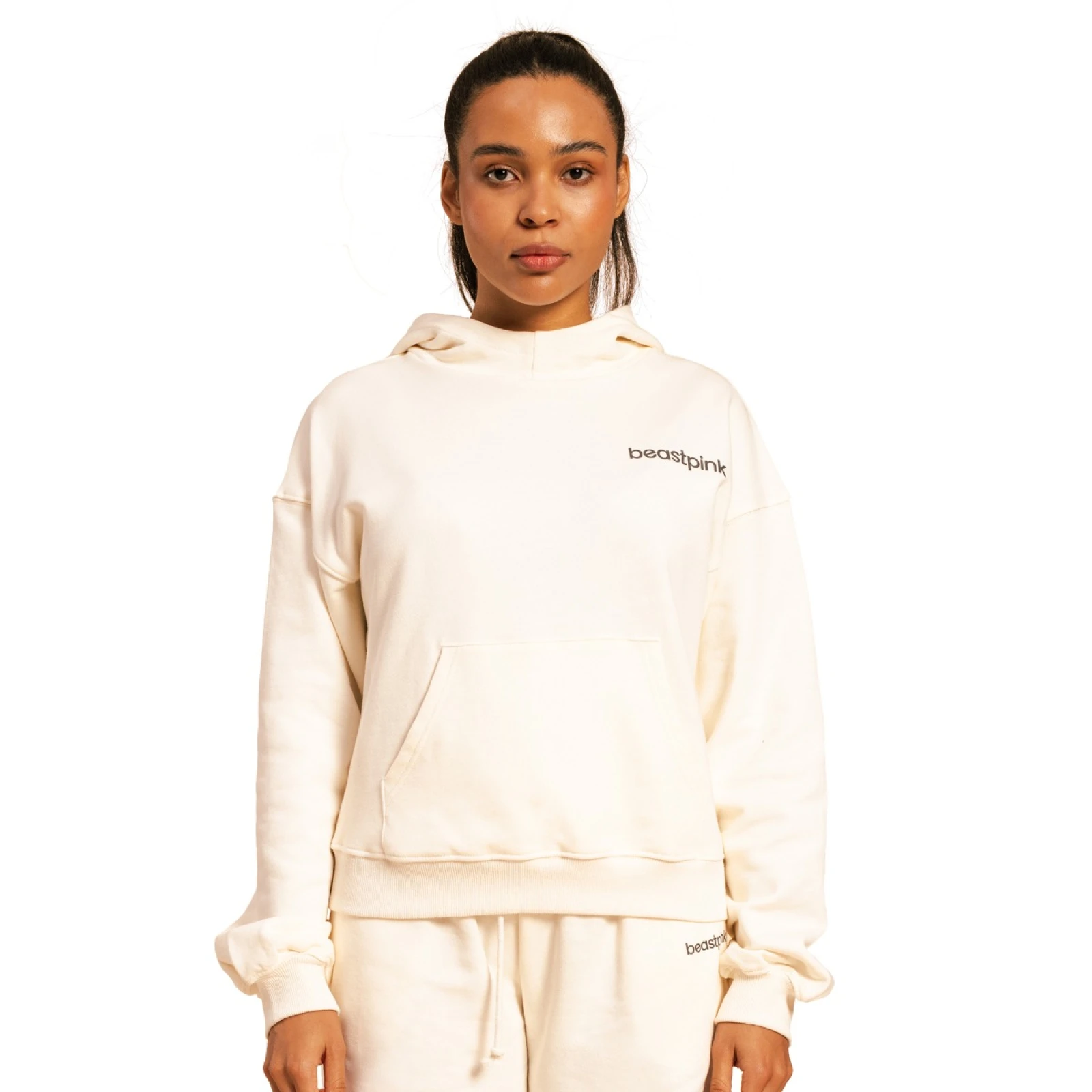 BeastPink Ženski pulover Serenity Ivory - Velikost: M | Barva: béžová | Starostna skupina: Odrasli | Teža: 0,599 g | Pakiranje: 30 · záber 6