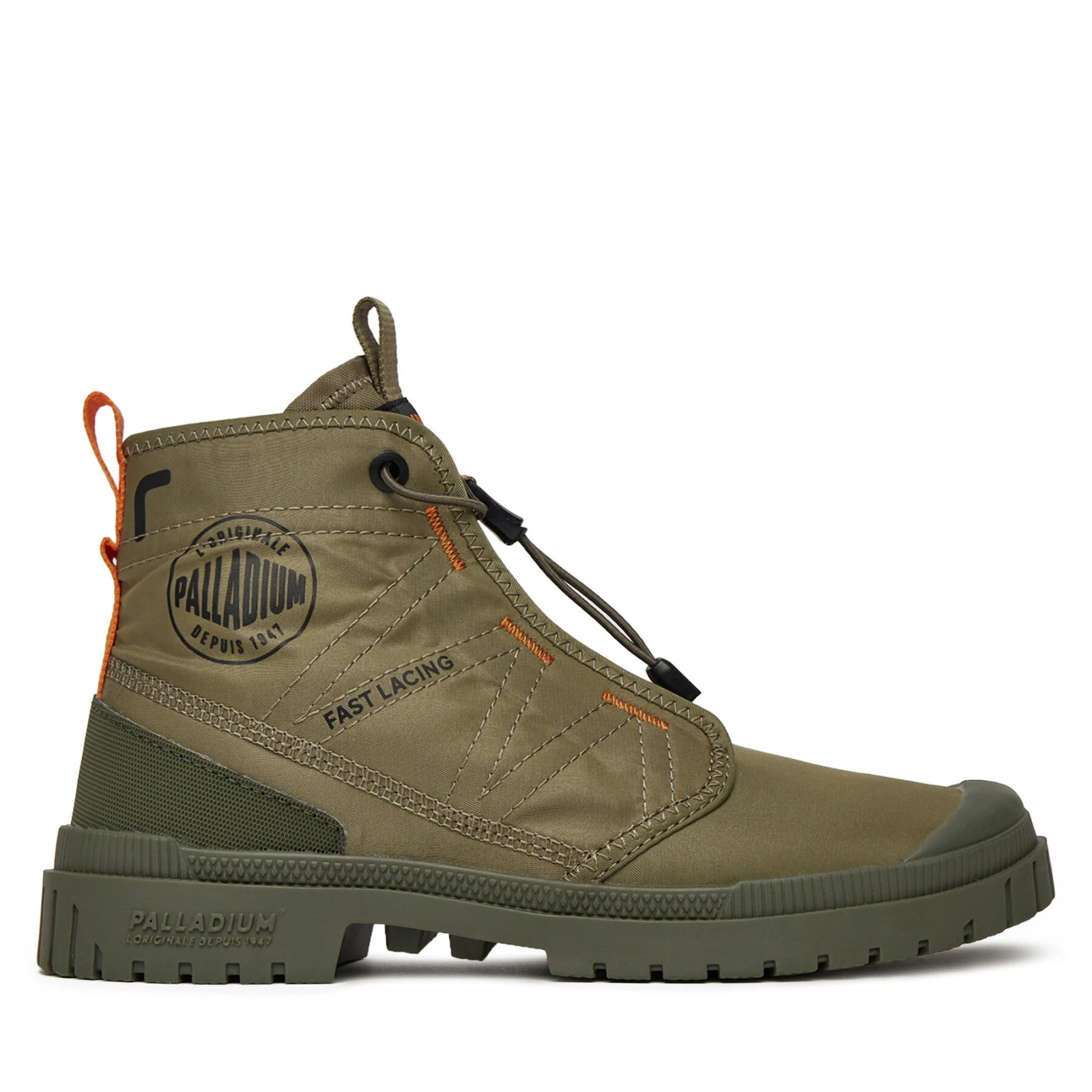 Pohodni čevlji Palladium Sp20 Travel Hi 74476-377-M Zelena · záber 2
