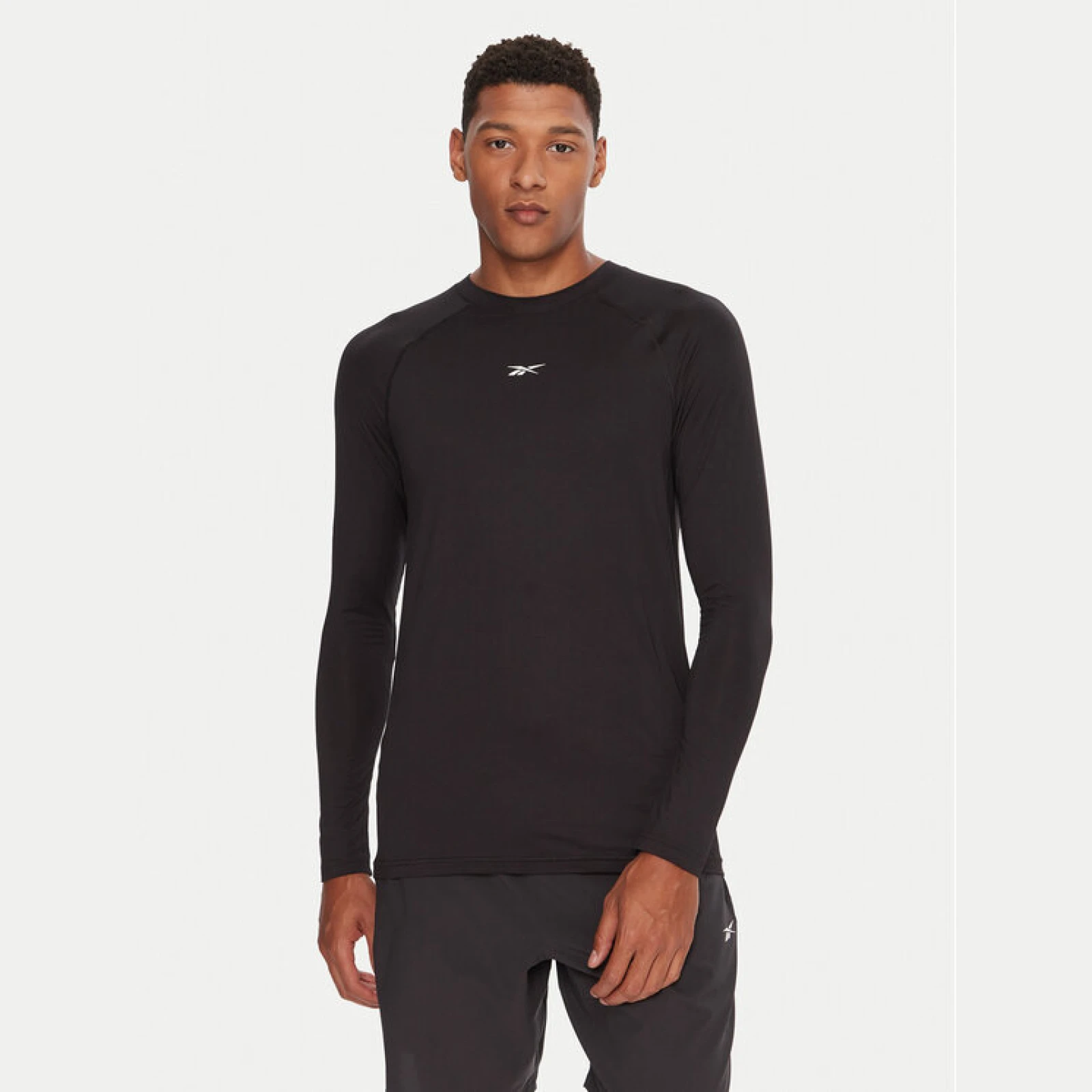 Reebok Športna majica Ls Muscle Tee RK25176CCM Črna Regular Fit - Velikost: M | Barva: čierna | Starostna skupina: Odrasli | Spol: Moški · záber 2