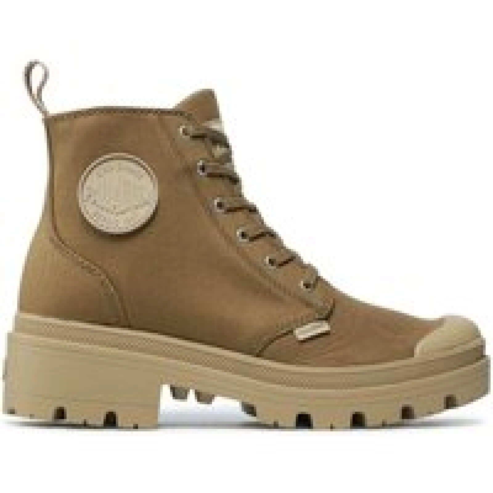 Pohodni čevlji Palladium Pallabase Twill 96907-204-M Zelena · záber 1
