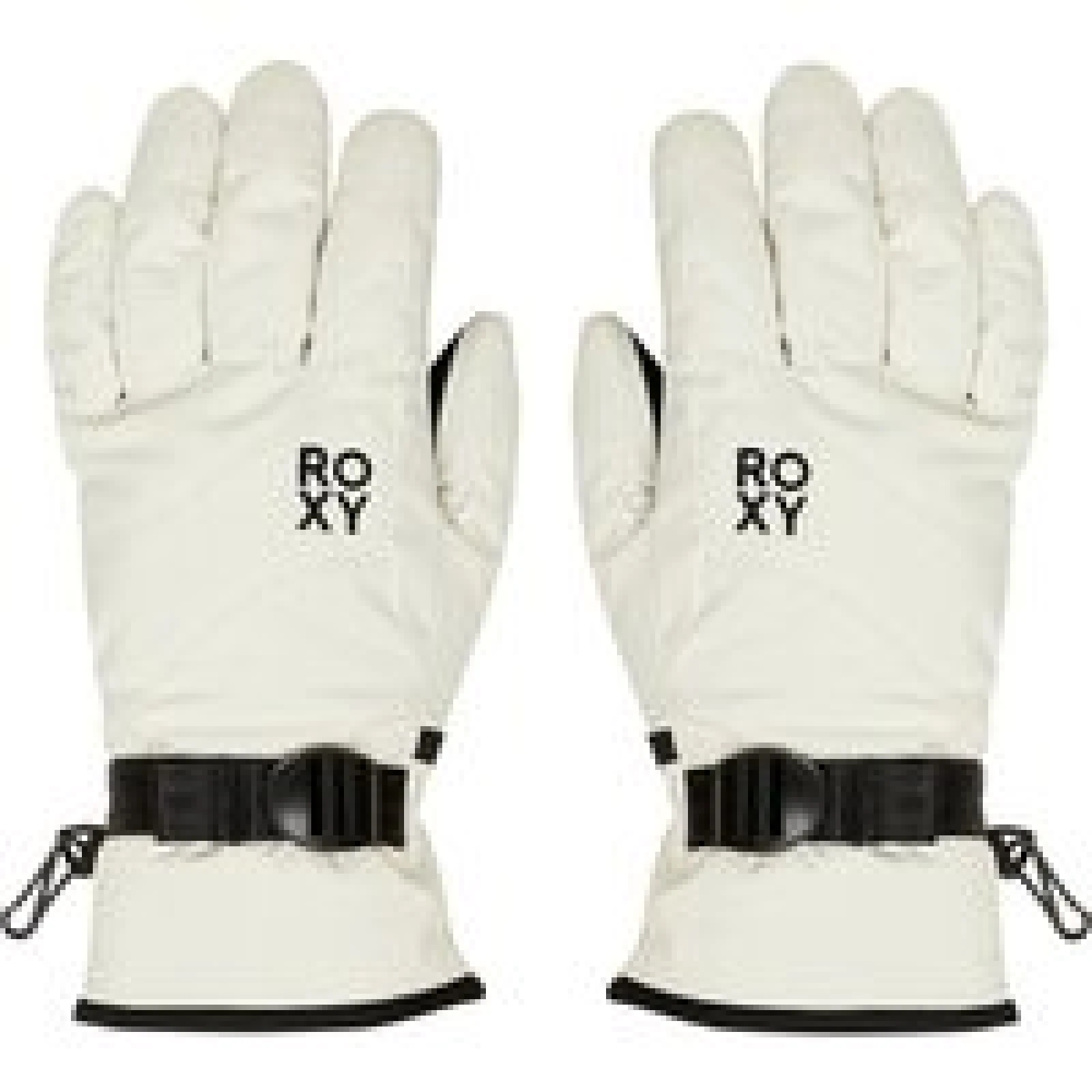 Roxy Rokavice za snowboard Jetty Solid ERJHN03267 Bela - Velikost: XL | Pohlavie: Ženski | Vek: Odrasli · záber 1