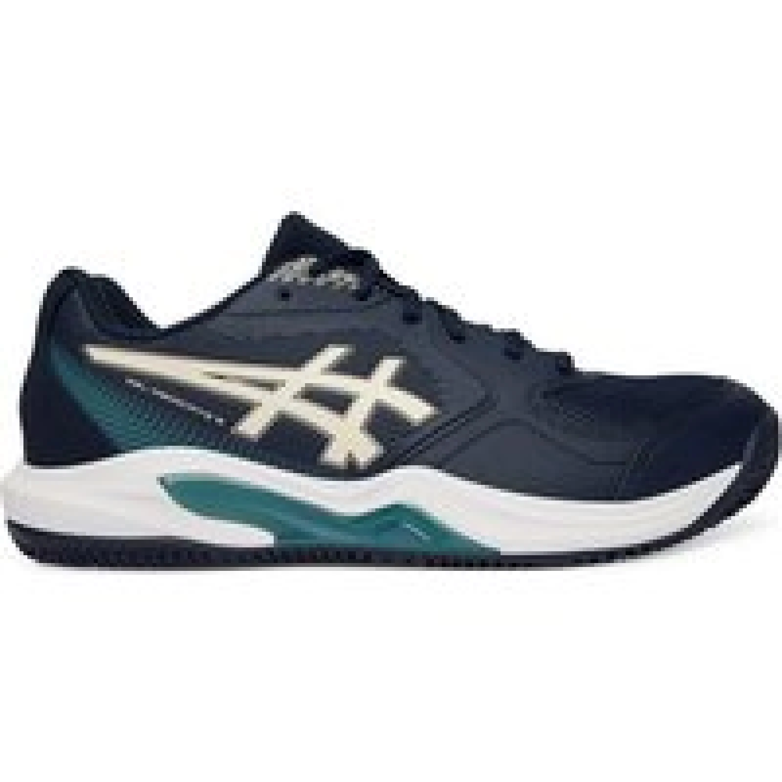 Čevlji za tenis Asics Gel-Dedicate 9 Clay 1041A547 Mornarsko modra - Velikost: 45 | Barva: modrá | Starostna skupina: Odrasli | Spol: Moški · záber 3