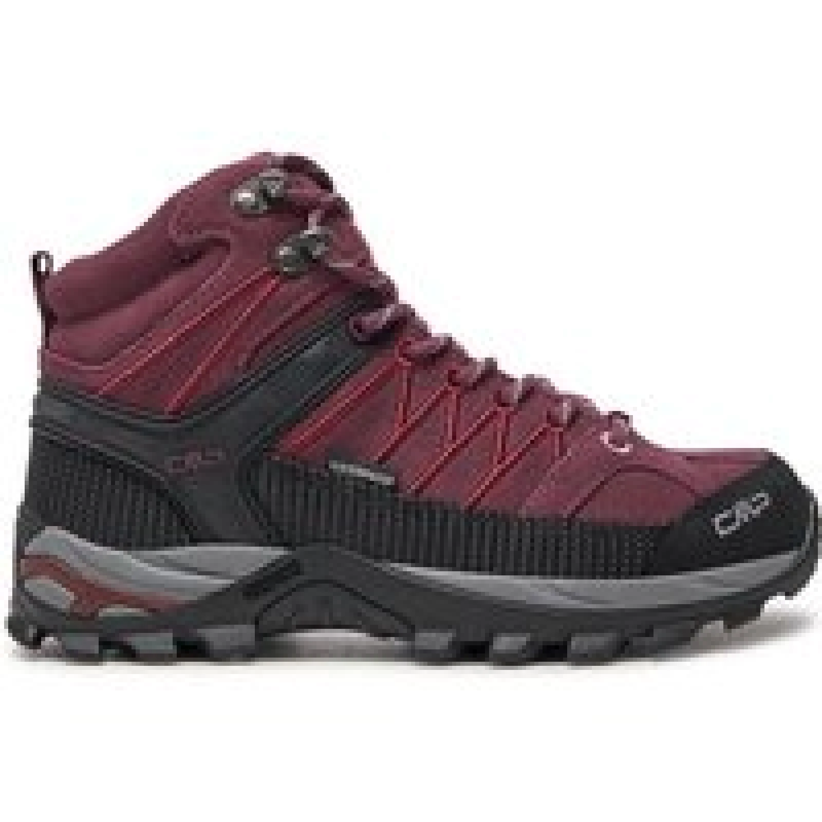 CMP Trekking čevlji Rigel Mid Wmn Trekking Shoes Wp 3Q12946 Bordo rdeča · záber 1