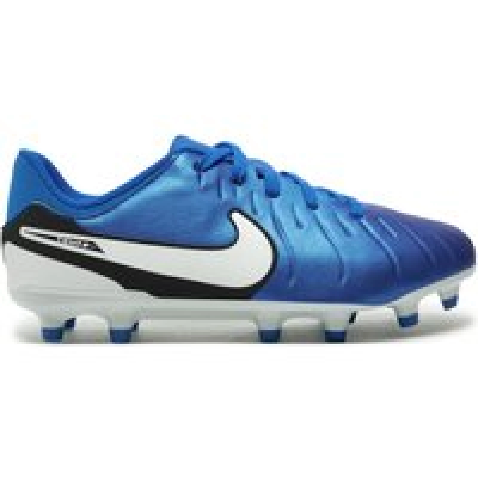 Čevlji za nagomet Nike Jr Legend 10 Academy FG/MG DV4348 400 Modra · záber 1