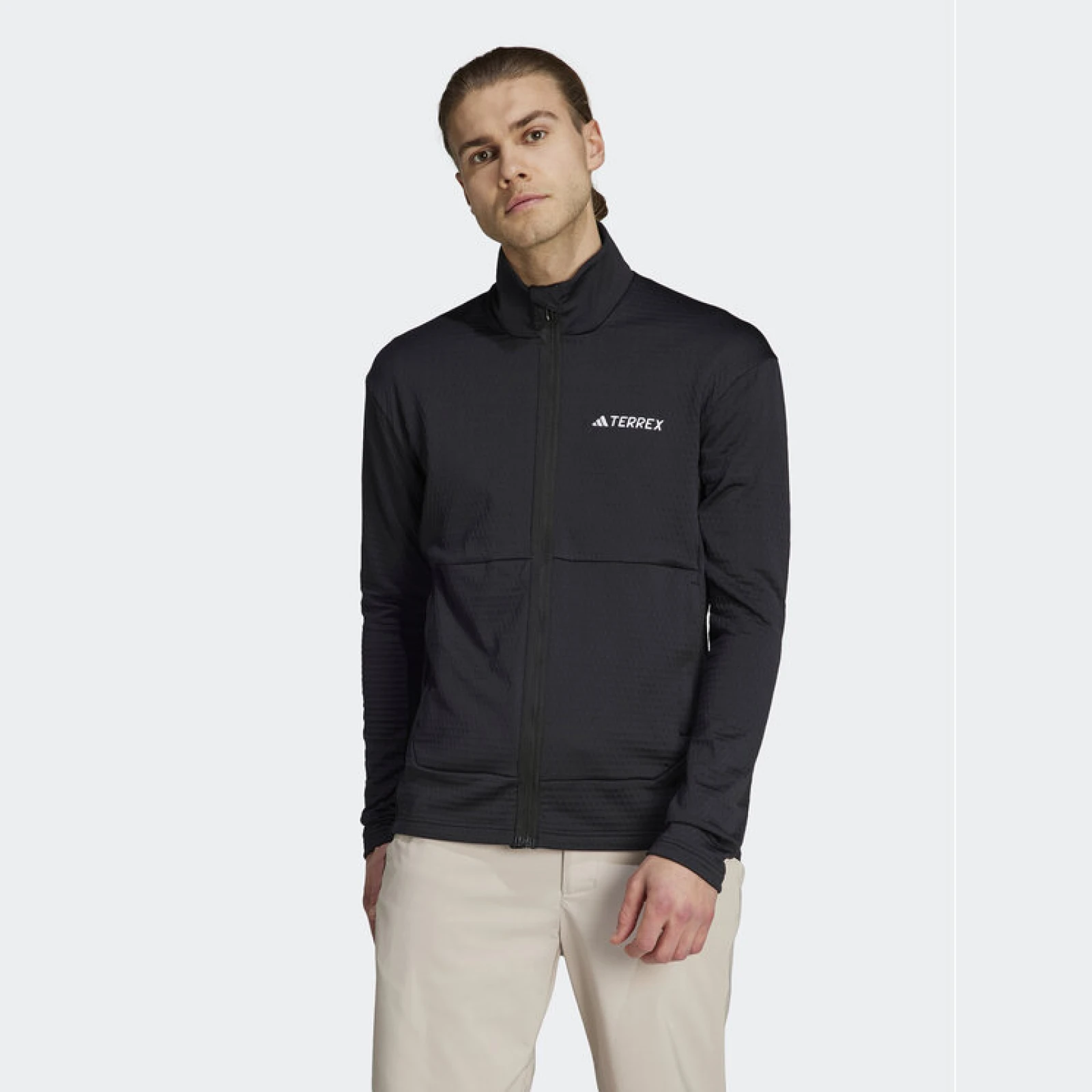 adidas Flis IB1818 Črna Slim Fit - Velikost: XL | Barva: čierna | Starostna skupina: Odrasli | Spol: Moški · záber 2