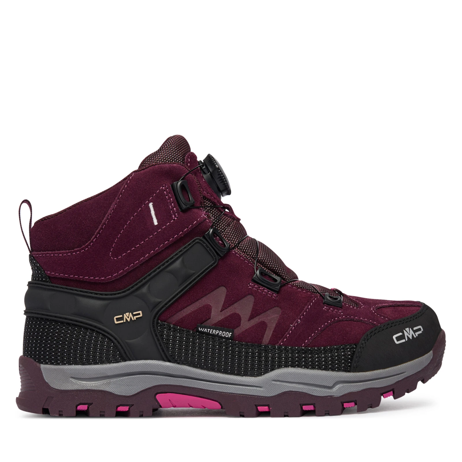 Trekking čevlji CMP Kiruna Mid FitGo Wp 3Q56784J Zelena · záber 8