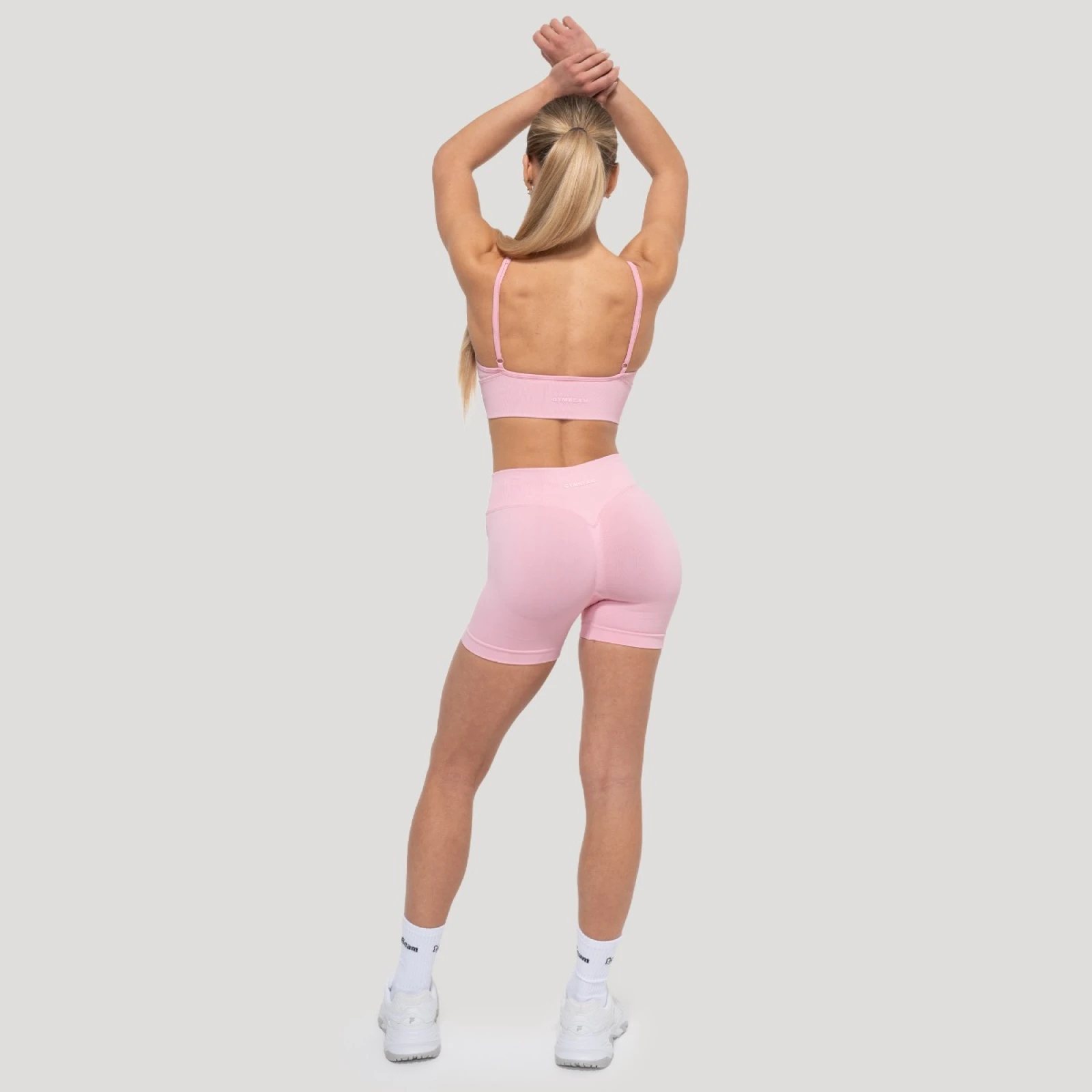 GymBeam Ženske kratke hlače Luma Baby Pink - Barva: ružová | Starostna skupina: Odrasli | Teža: 0,155 g | Pakiranje: 100 · záber 6