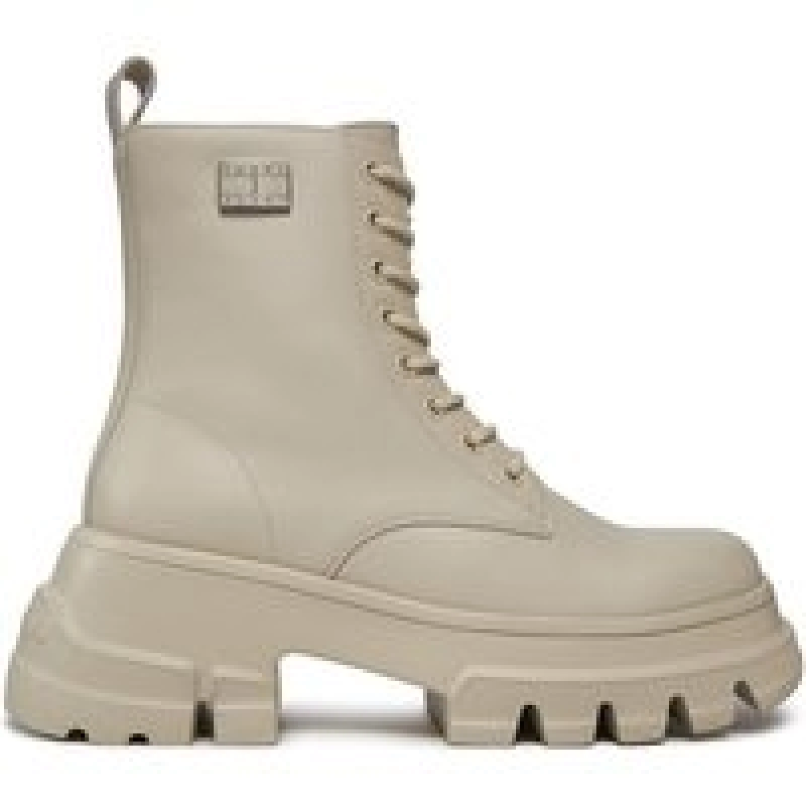 Tommy Jeans Pohodni čevlji Tjw Chunky Leather Boot EN0EN02503 Bež · záber 1