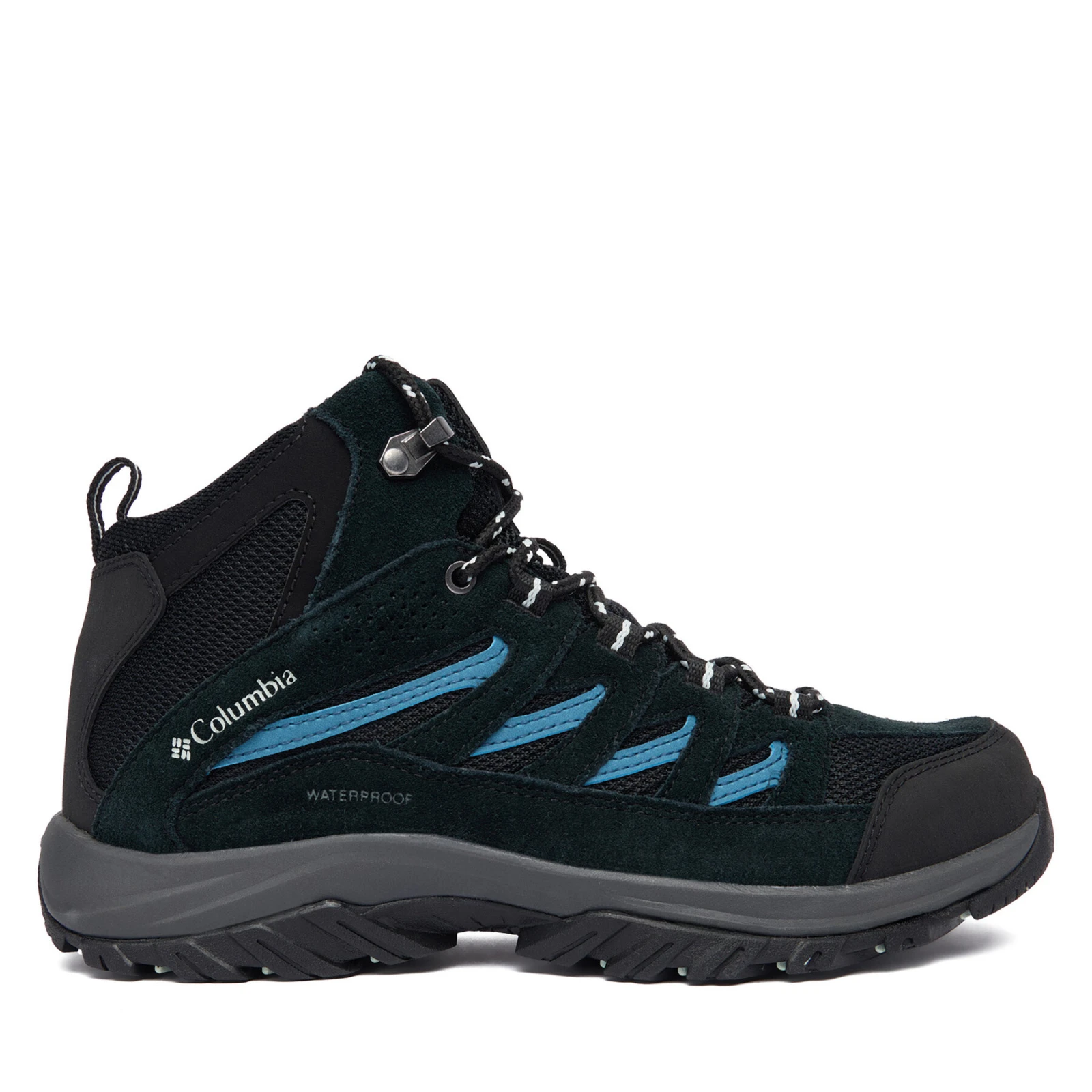 Trekking čevlji Columbia Crestwood™ II Mid Waterproof 2099861 Črna - Velikost: 38,5 | Barva: čierna | Starostna skupina: Odrasli | Spol: Ženski · záber 2