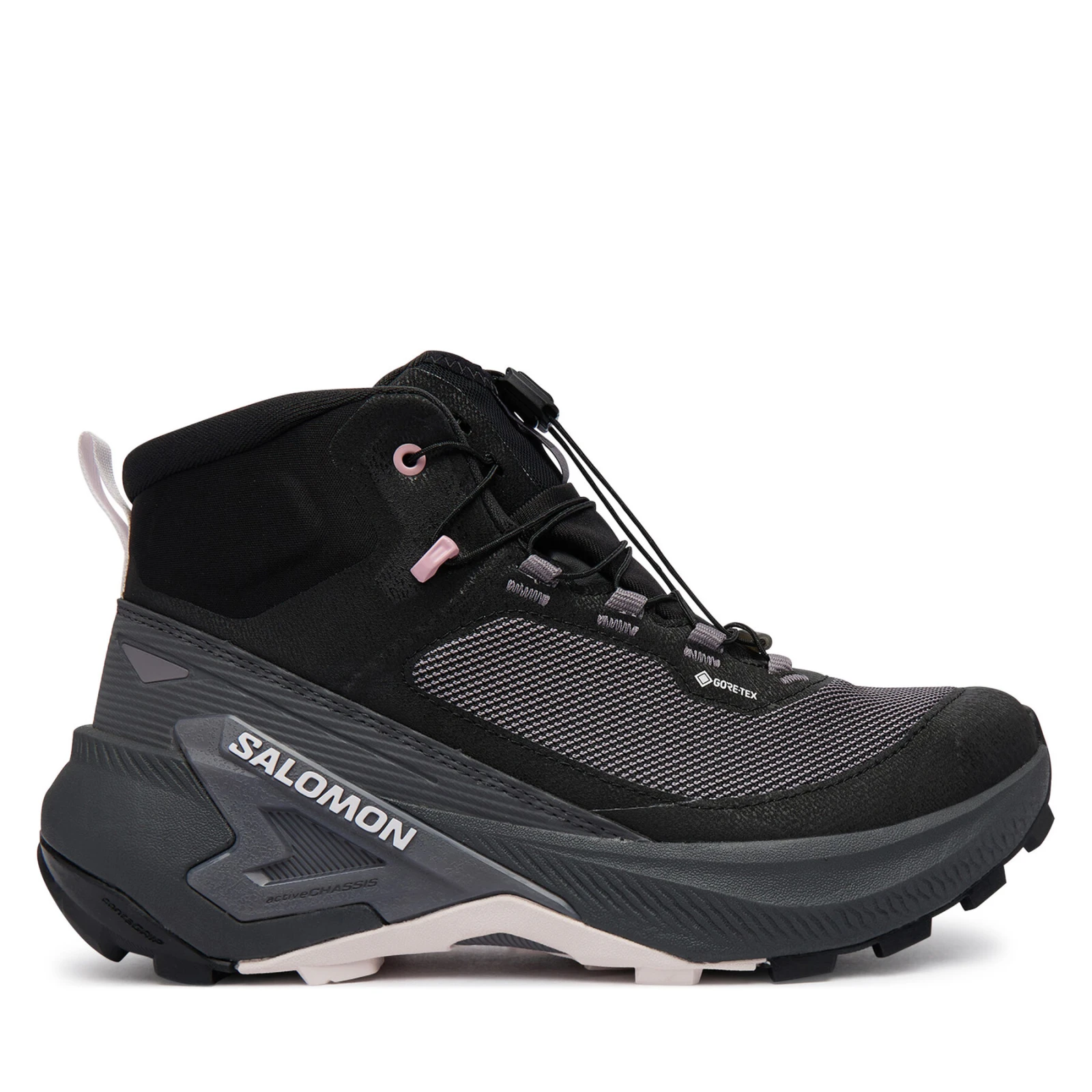 Trekking čevlji Salomon Genesis Mid GTX L45409700 Temno siva - Velikost: 41 ⅓ | Barva: sivá | Starostna skupina: Odrasli | Spol: Ženski · záber 2