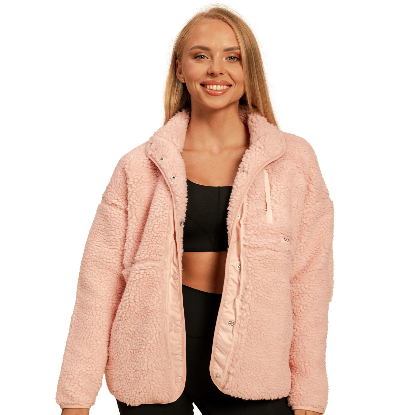 BeastPink Ženska jakna Bliss Pink - Velikost: S | Barva: ružová | Starostna skupina: Odrasli | Teža: 0,82 g | Pakiranje: 12 · záber 6