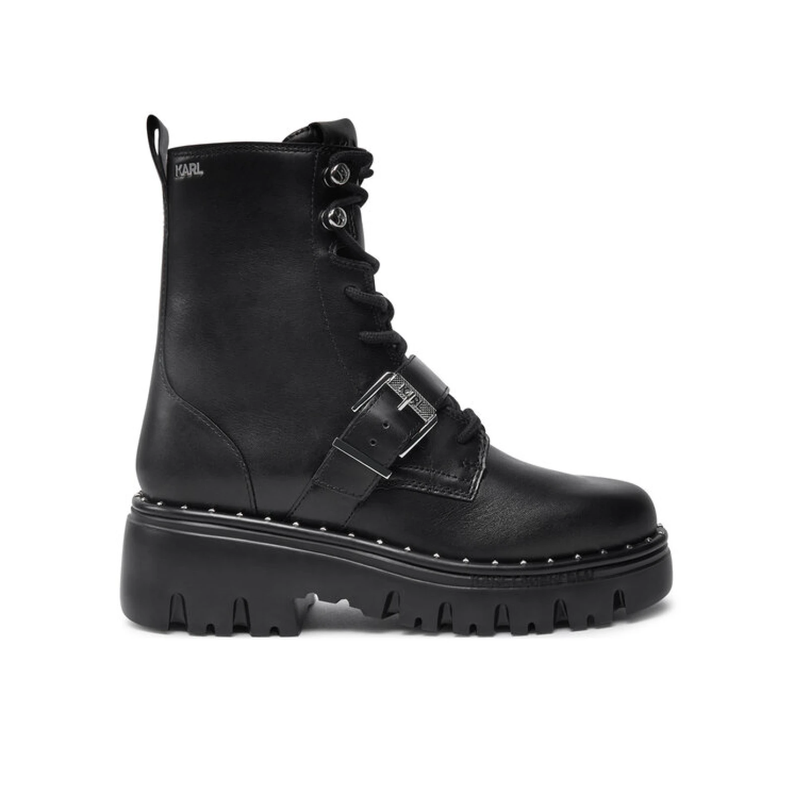 KARL LAGERFELD Pohodni čevlji KL45354 Črna · záber 2