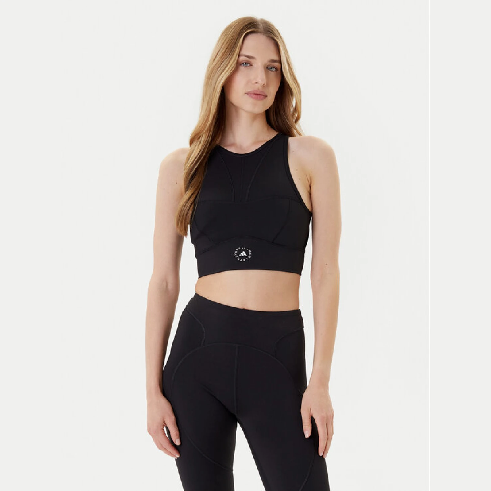 adidas by Stella McCartney Špotni nedrček Training JW4545 Črna · záber 2