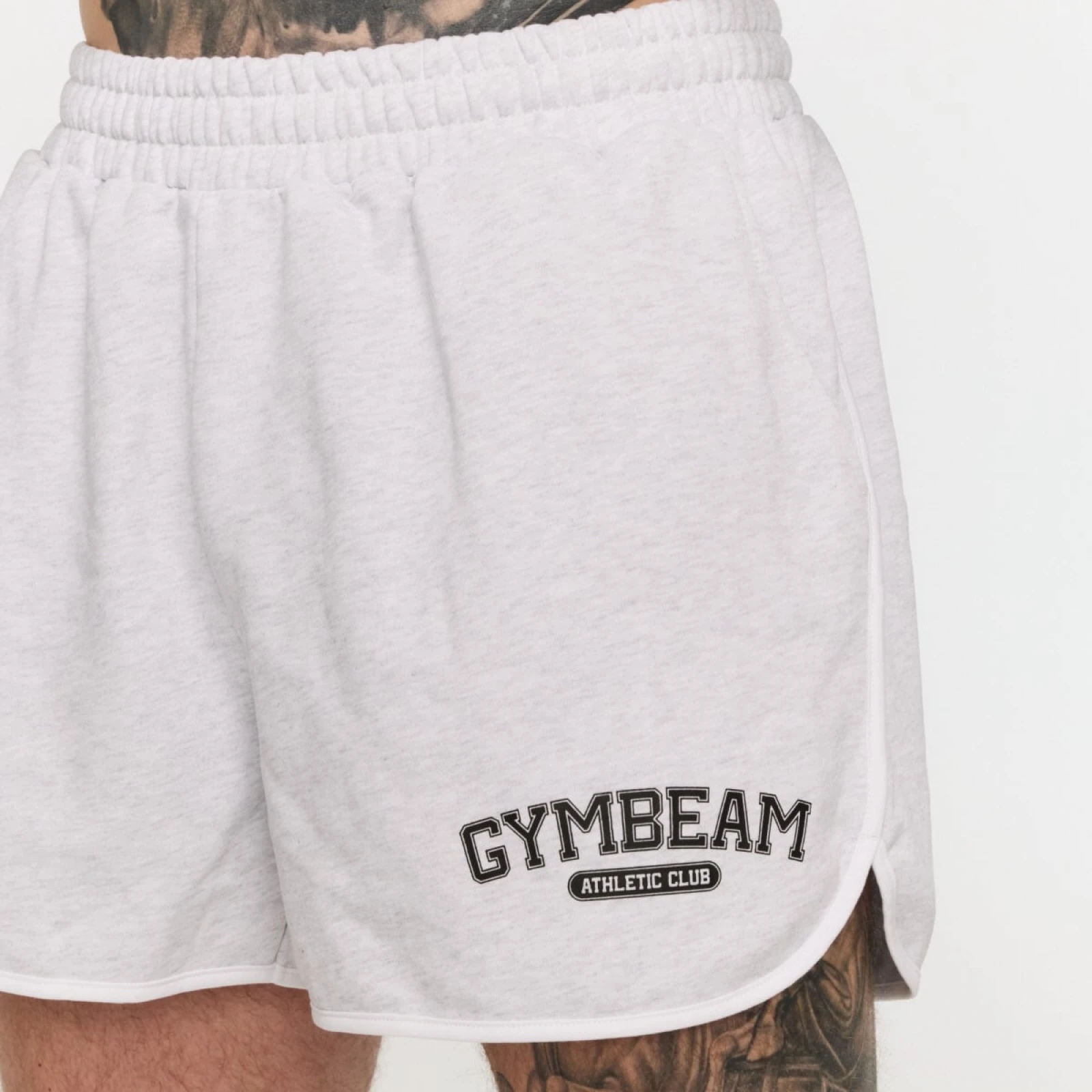 GymBeam Športne kratke hlače Varsity Grey - Barva: sivá | Starostna skupina: Odrasli | Teža: 0,3774 g | Pakiranje: 28 · záber 6
