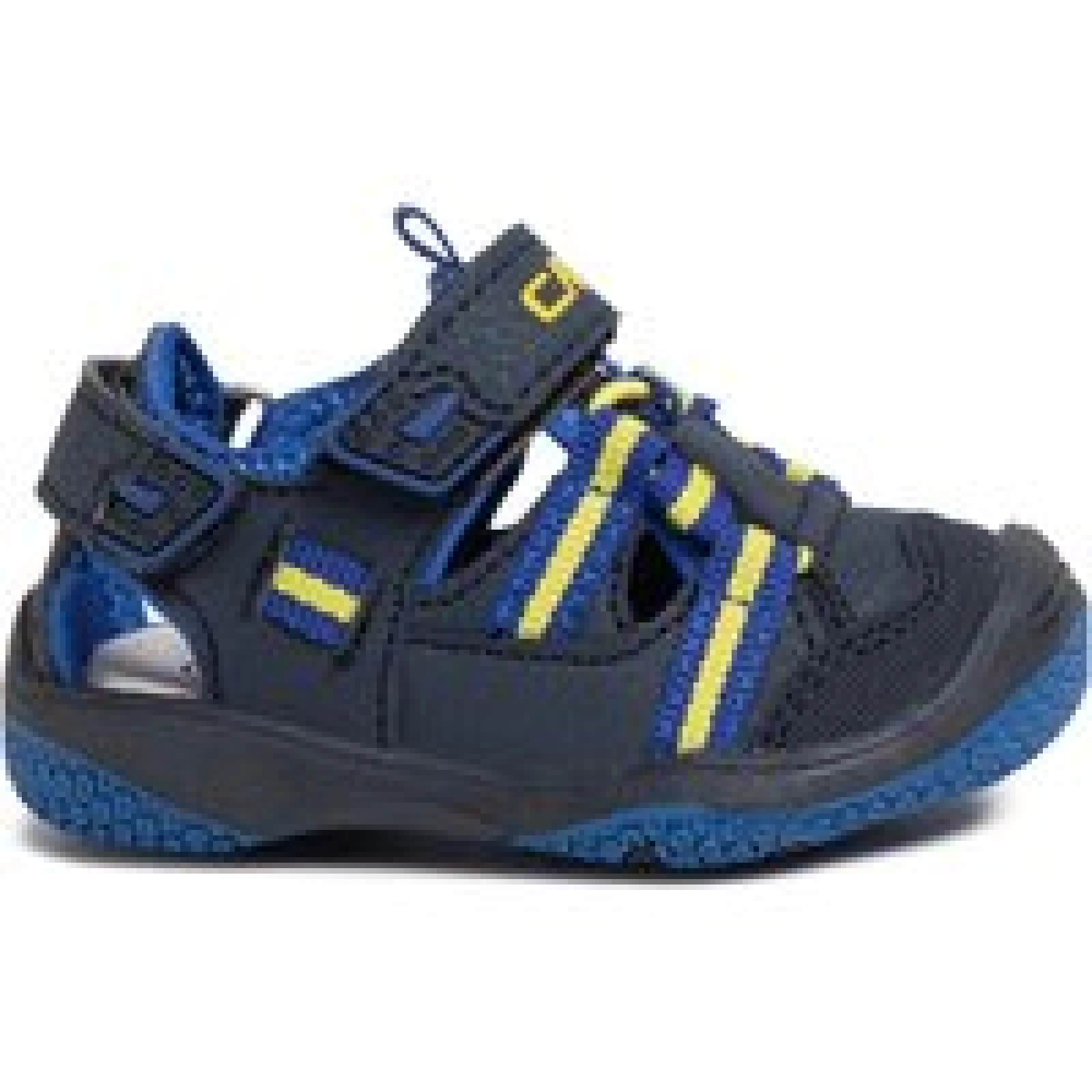 Sandali CMP Baby Naboo Hiking Sandal 30Q9552 Mornarsko modra · záber 1