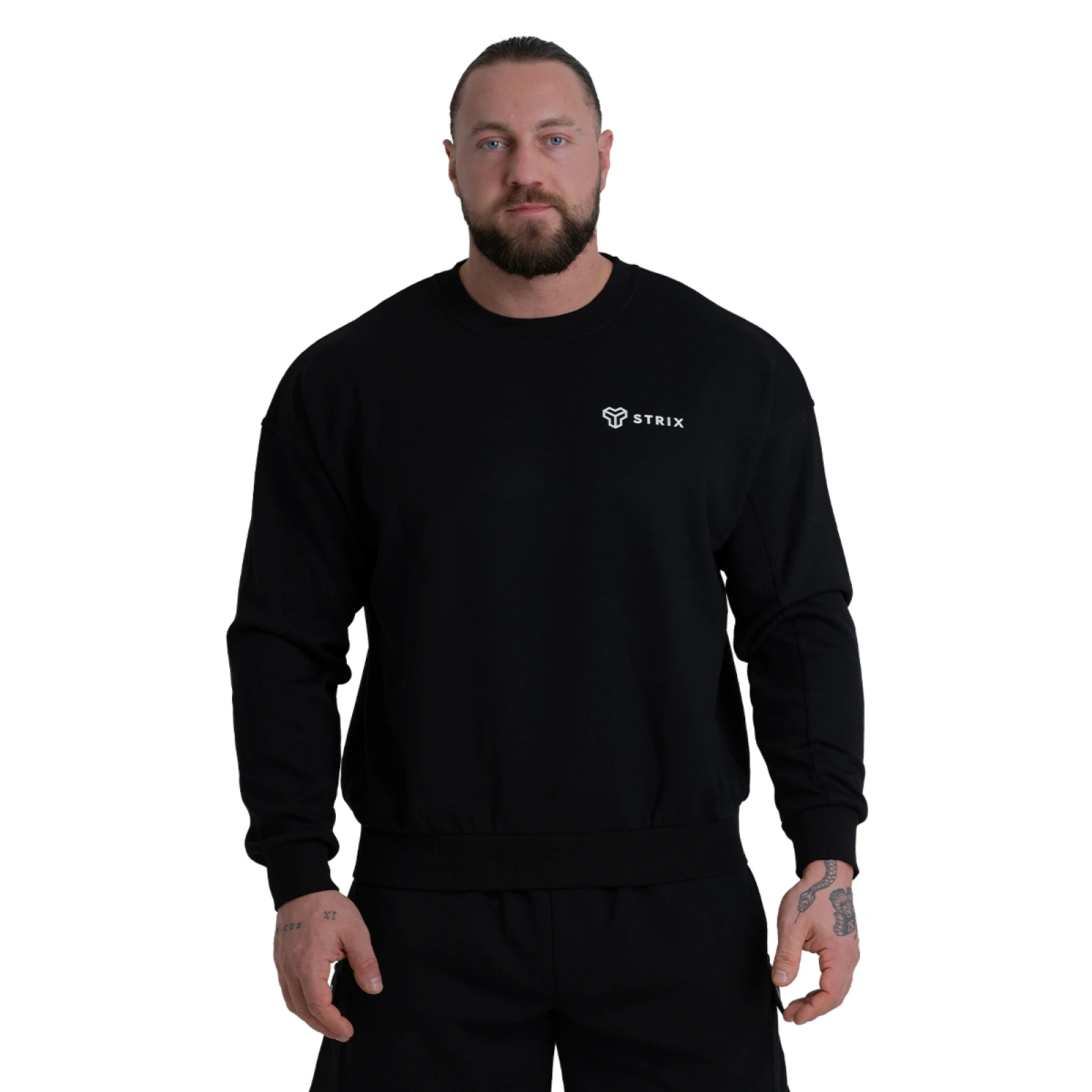 STRIX Pulover ZOA Relaxed Black - Barva: čierna | Starostna skupina: Odrasli | Teža: 0,6268 g | Pakiranje: 30 · záber 6