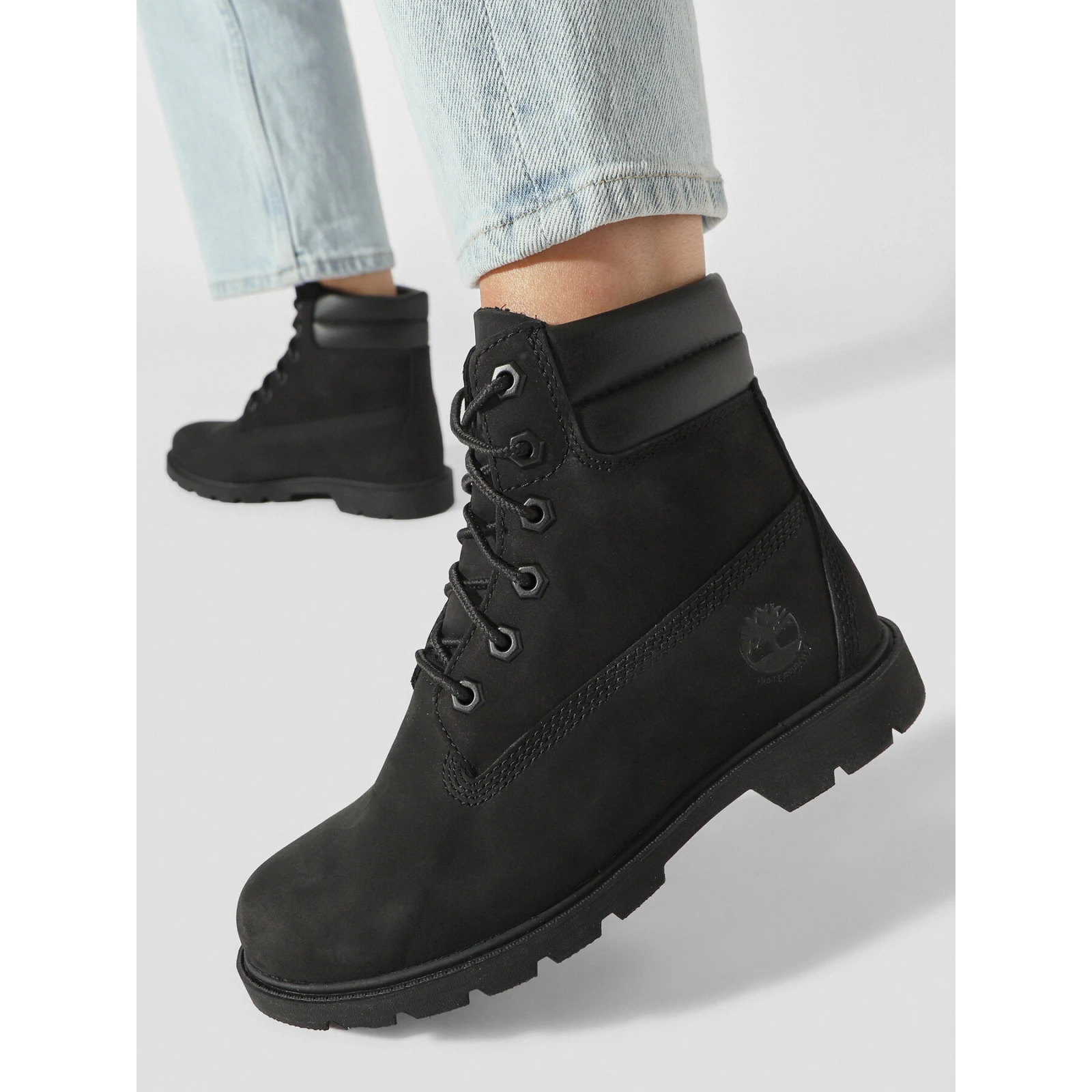 Pohodni čevlji Timberland Linden Woods Wp 6 Inch TB0A156S0011 Črna - Velikost: 36 | Barva: čierna | Starostna skupina: Odrasli | Spol: Ženski · záber 2