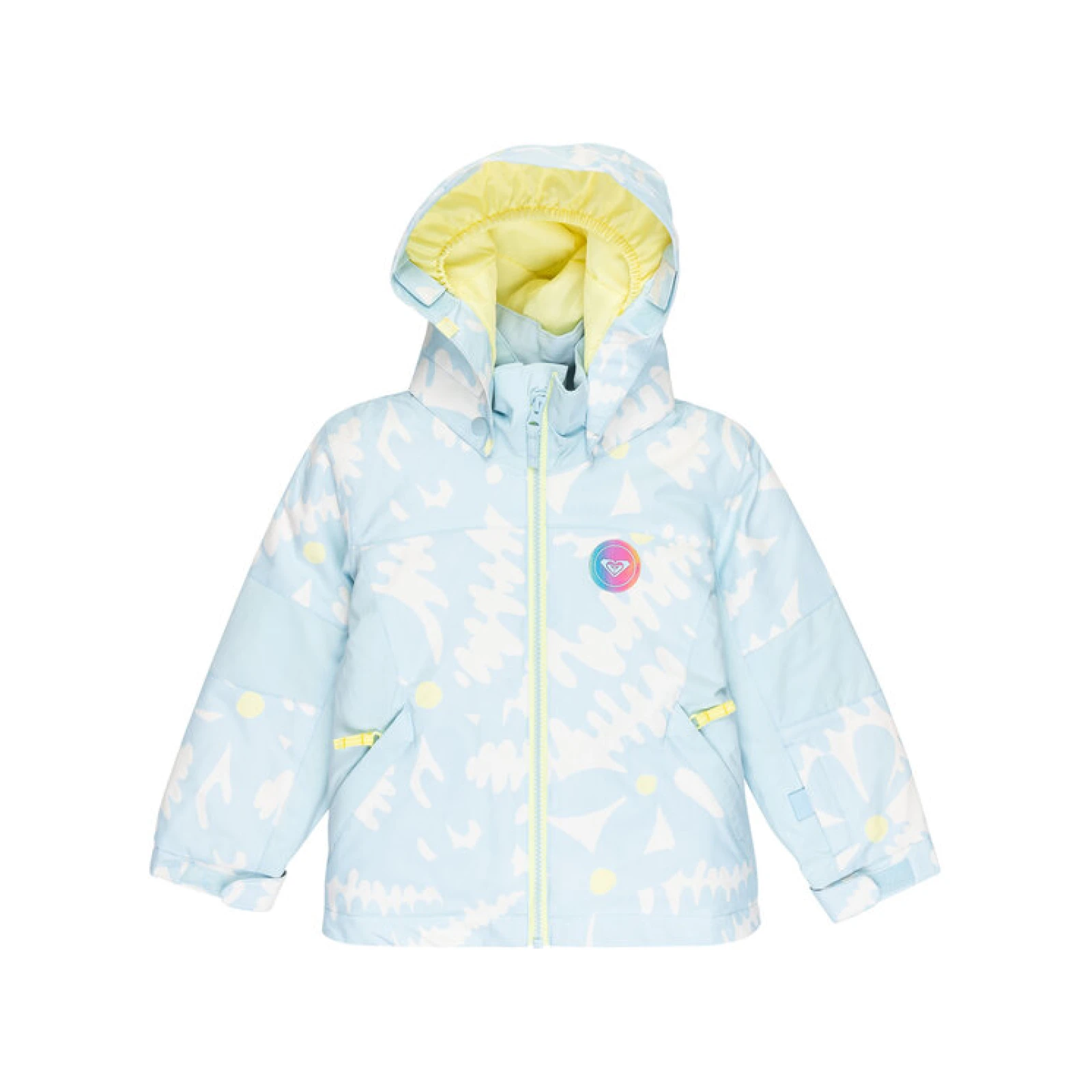 Roxy Smučarska jakna Snowy Tale ERLTJ03026 Roza Regular Fit · záber 2