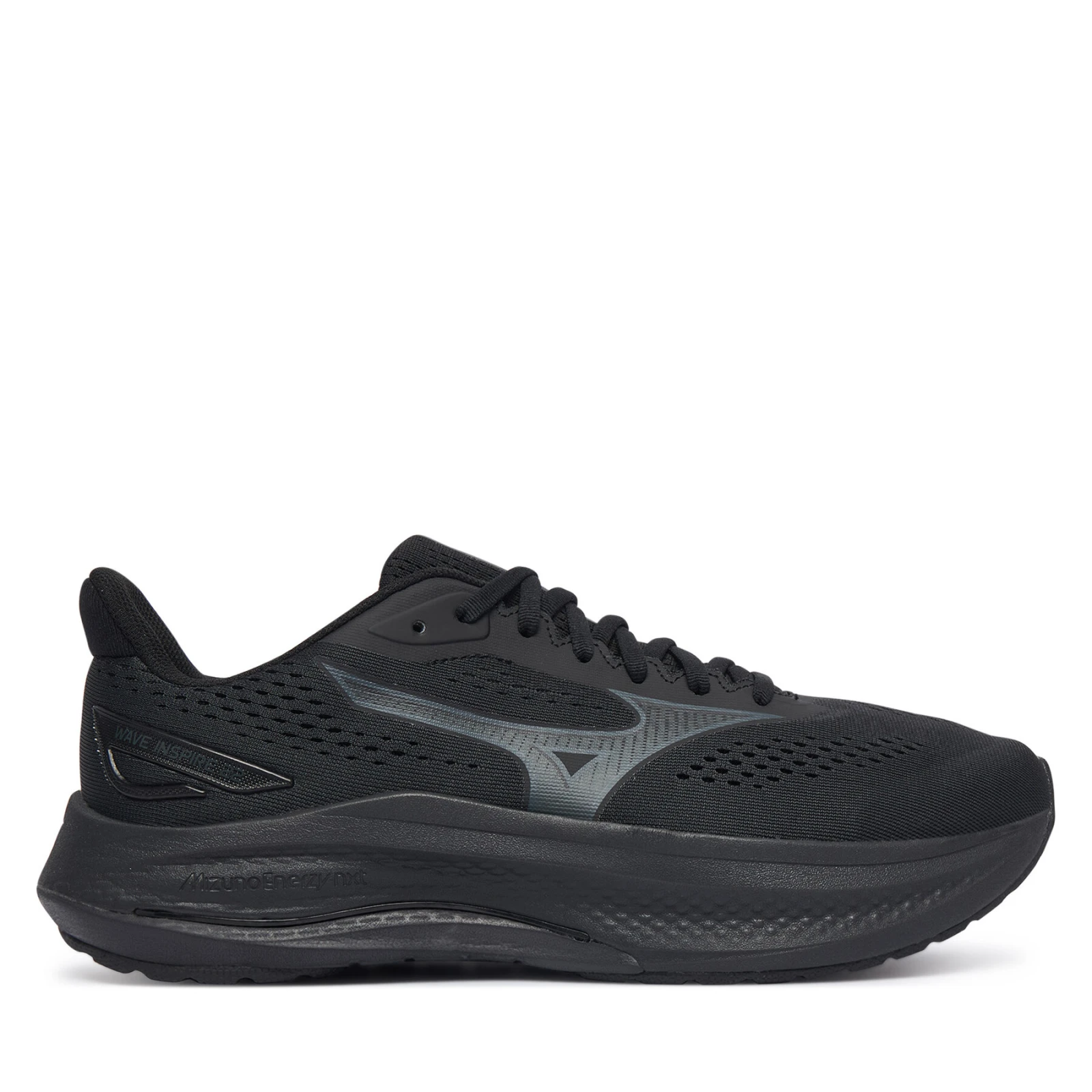 Mizuno Tekaški čevlji Wave Inspire 22 J1GC2645 Črna - Velikost: 45 | Barva: čierna | Starostna skupina: Odrasli | Spol: Moški · záber 4