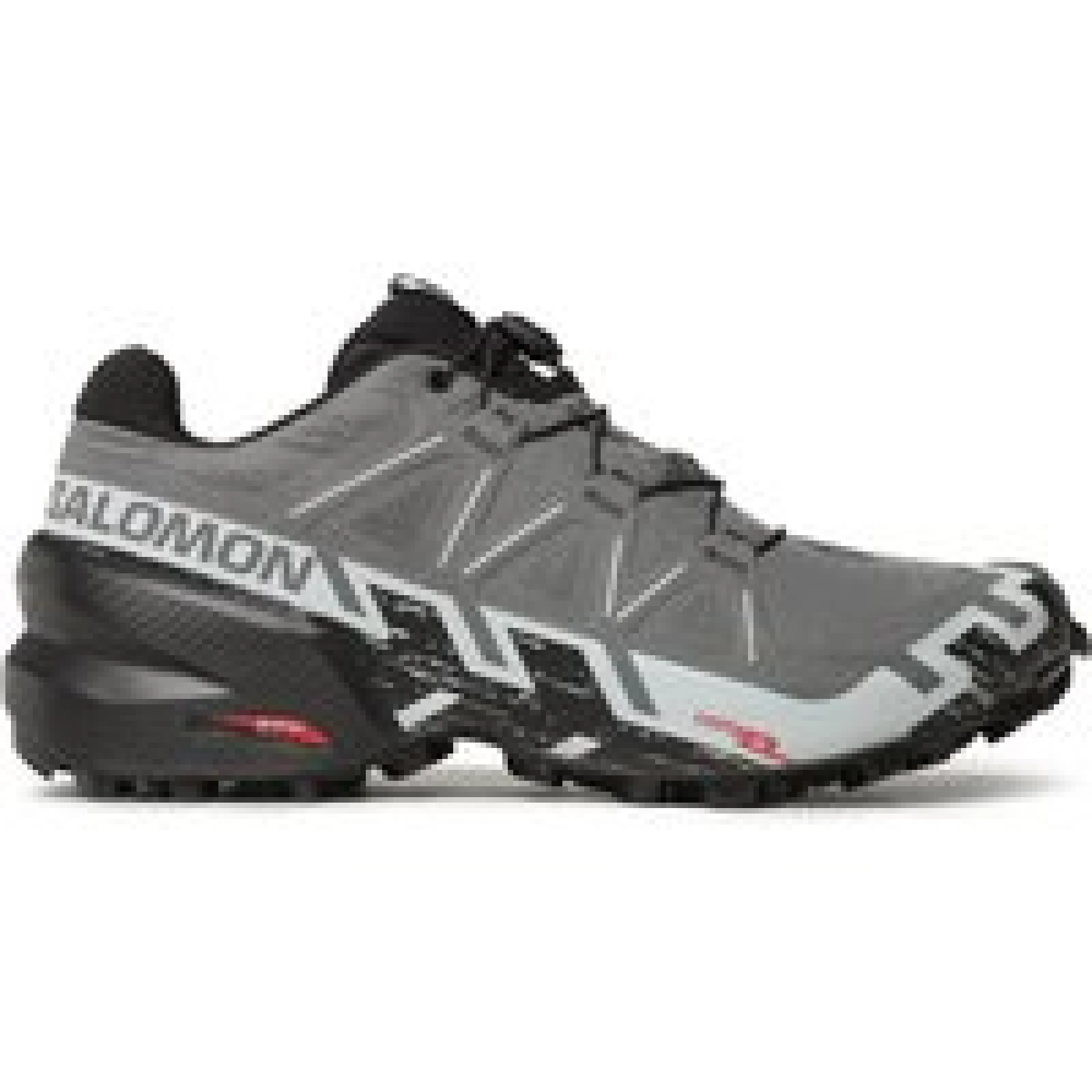 Tekaški čevlji Salomon Speedcross 6 L41738000 Siva · záber 1