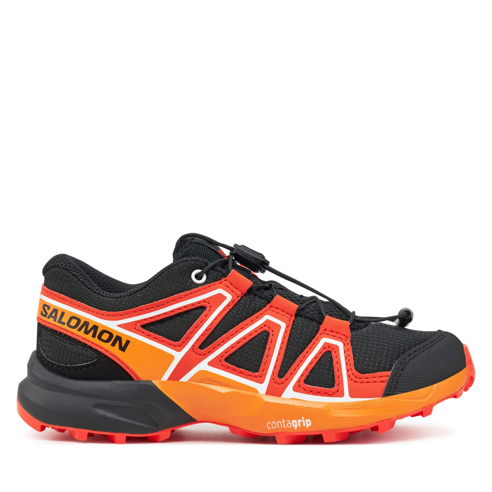 Trekking čevlji Salomon Speedcross L47724500 Črna - Velikost: 33 | Barva: čierna | Starostna skupina: Odrasli | Spol: Moški · záber 2