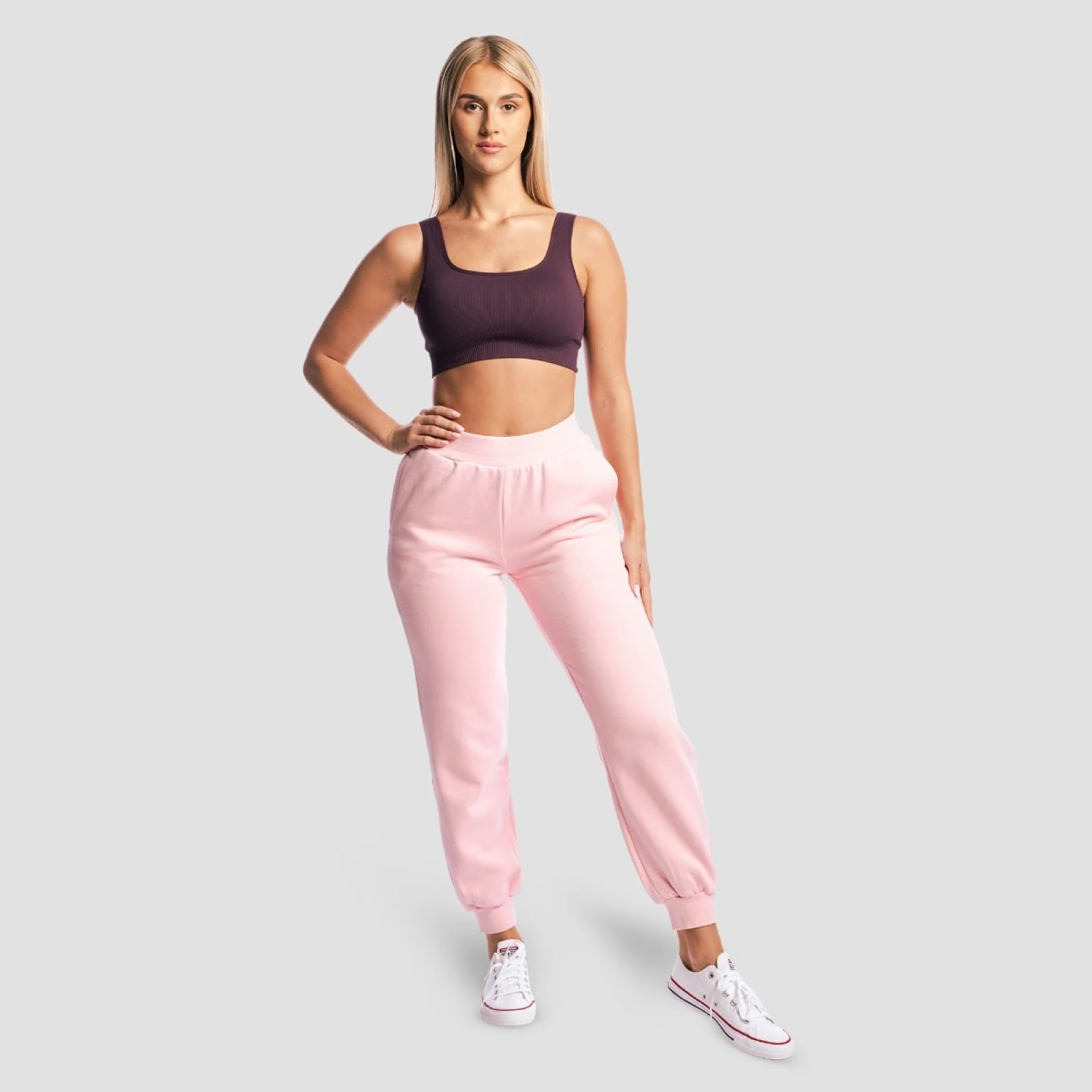GymBeam Ženska trenirka GymBabe Cherrybloom - Barva: ružová | Starostna skupina: Odrasli | Teža: 0,62 g | Pakiranje: 28 · záber 6