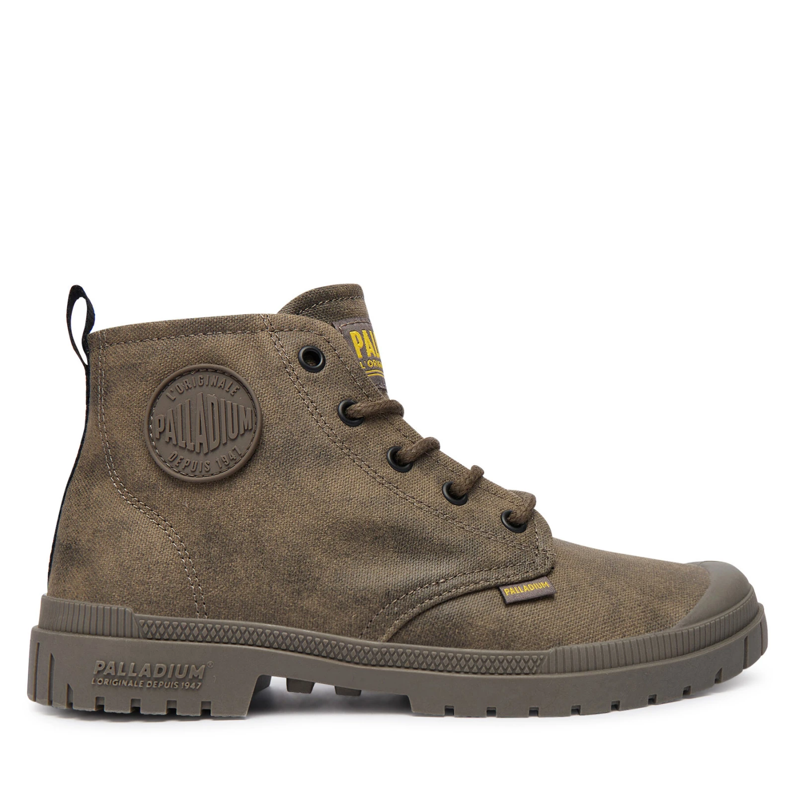 Pohodni čevlji Palladium Pampa Sp20 Hi Wax 74388-213-M Rjava - Velikost: 44 | Barva: hnedá | Starostna skupina: Odrasli | Spol: Unisex · záber 2