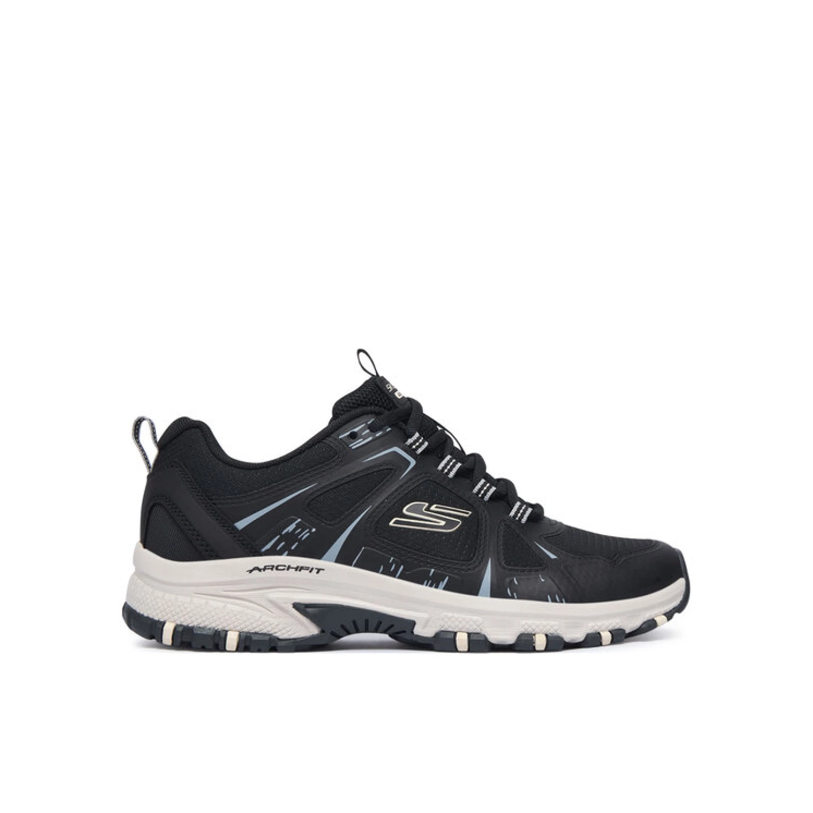 Trekking čevlji Skechers ARCH FIT HILLCREST 180359/BKNT Črna - Velikost: 38 | Barva: čierna | Starostna skupina: Odrasli | Spol: Ženski · záber 4