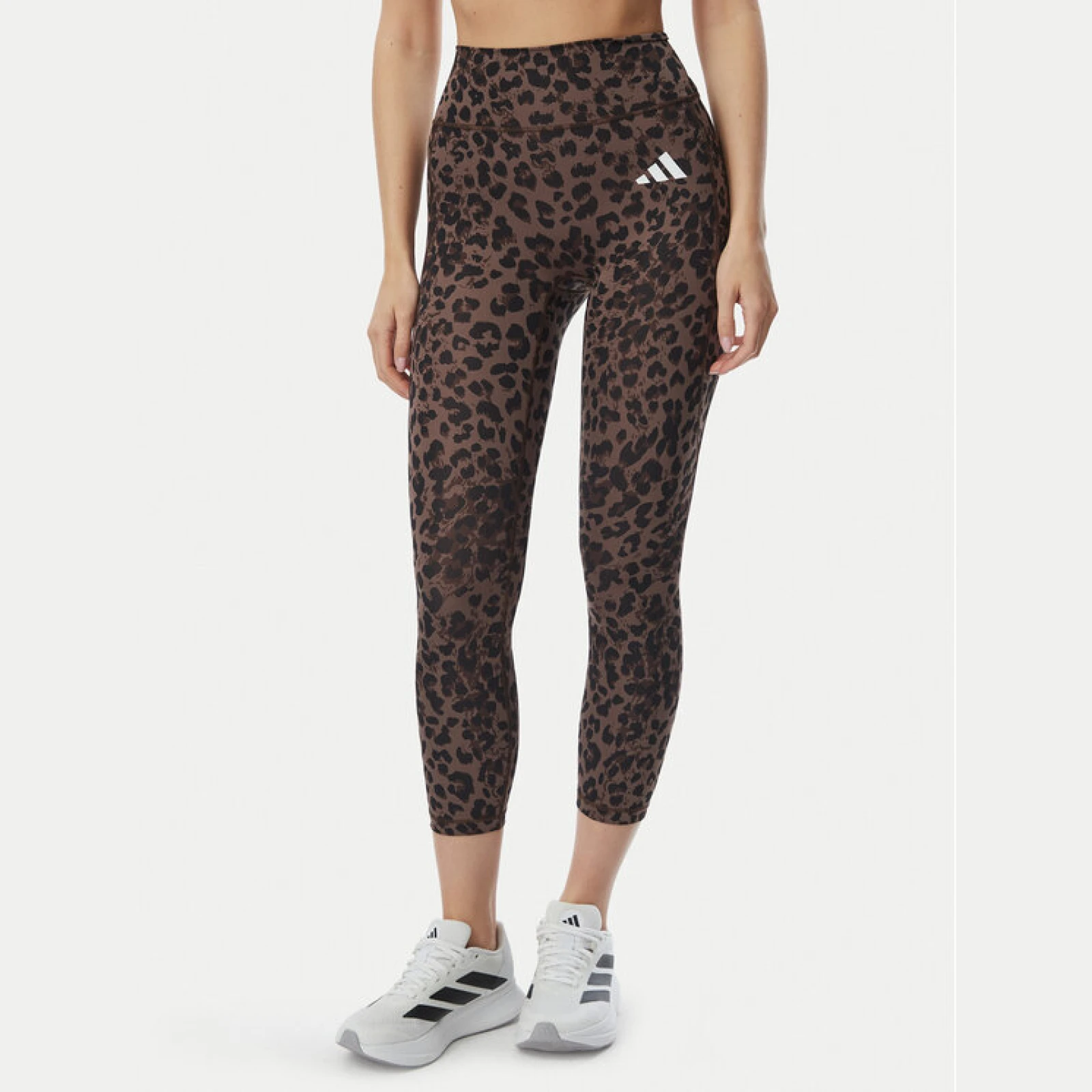 adidas Pajkice Optime Essentials 3-Stripes KZ2520 Rjava Slim Fit · záber 2