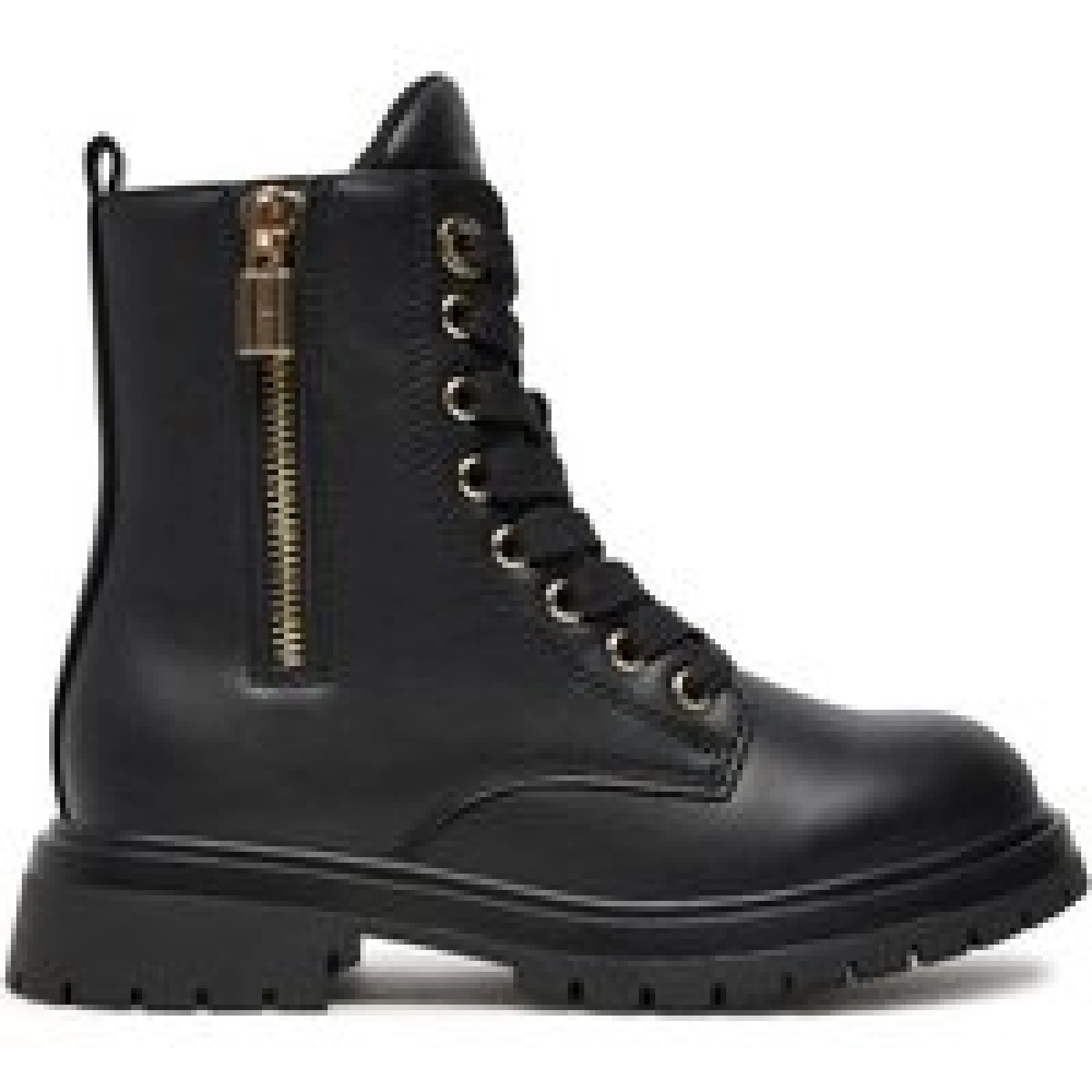Tommy Hilfiger Pohodni čevlji Lace-Up Bootie T3A5-33567-1351 M Črna - Velikost: 32 | Barva: čierna | Starostna skupina: Odrasli | Spol: Otroški · záber 1